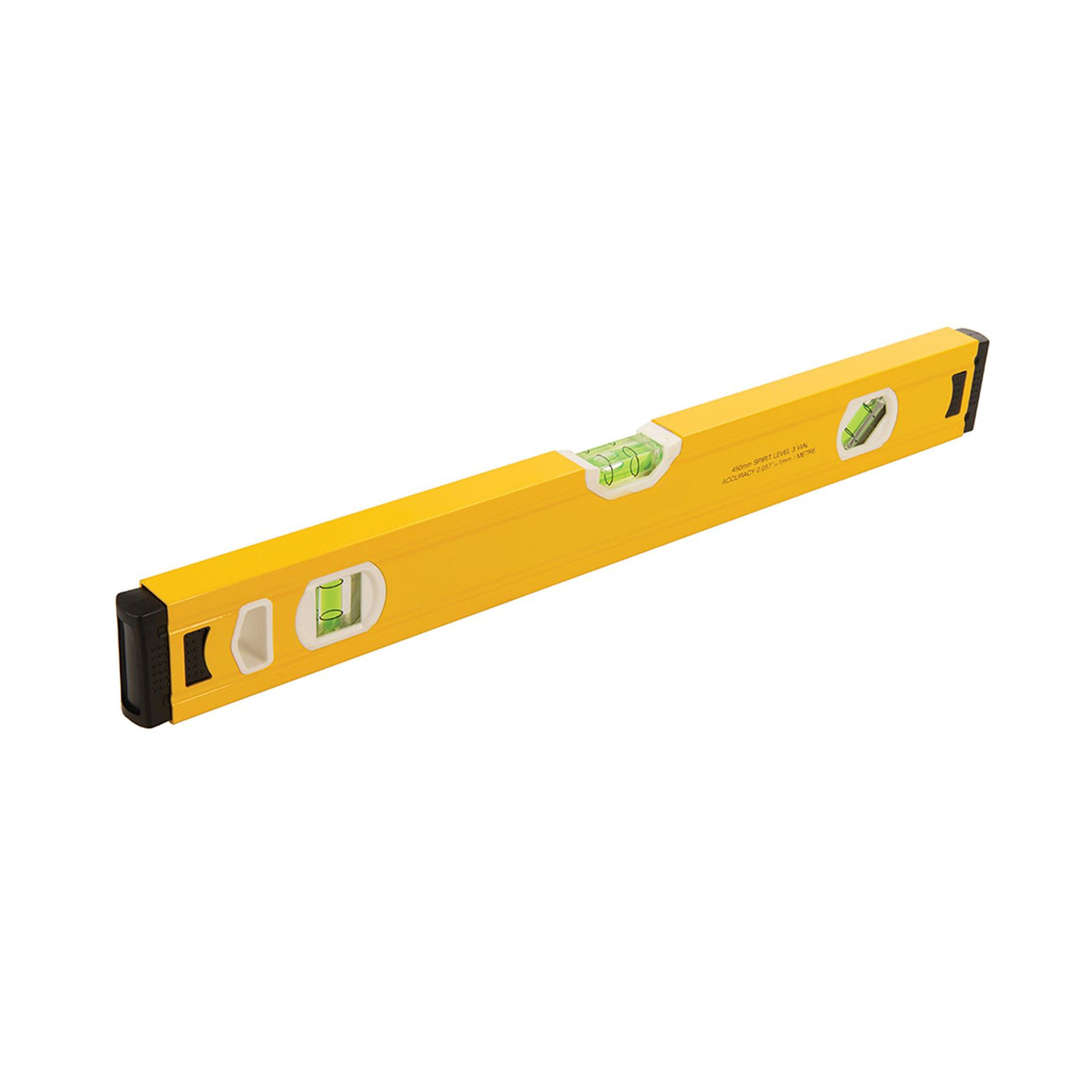 Spirit Level 450mm Measure Angles DIY ribbed sides for strength and accuracy