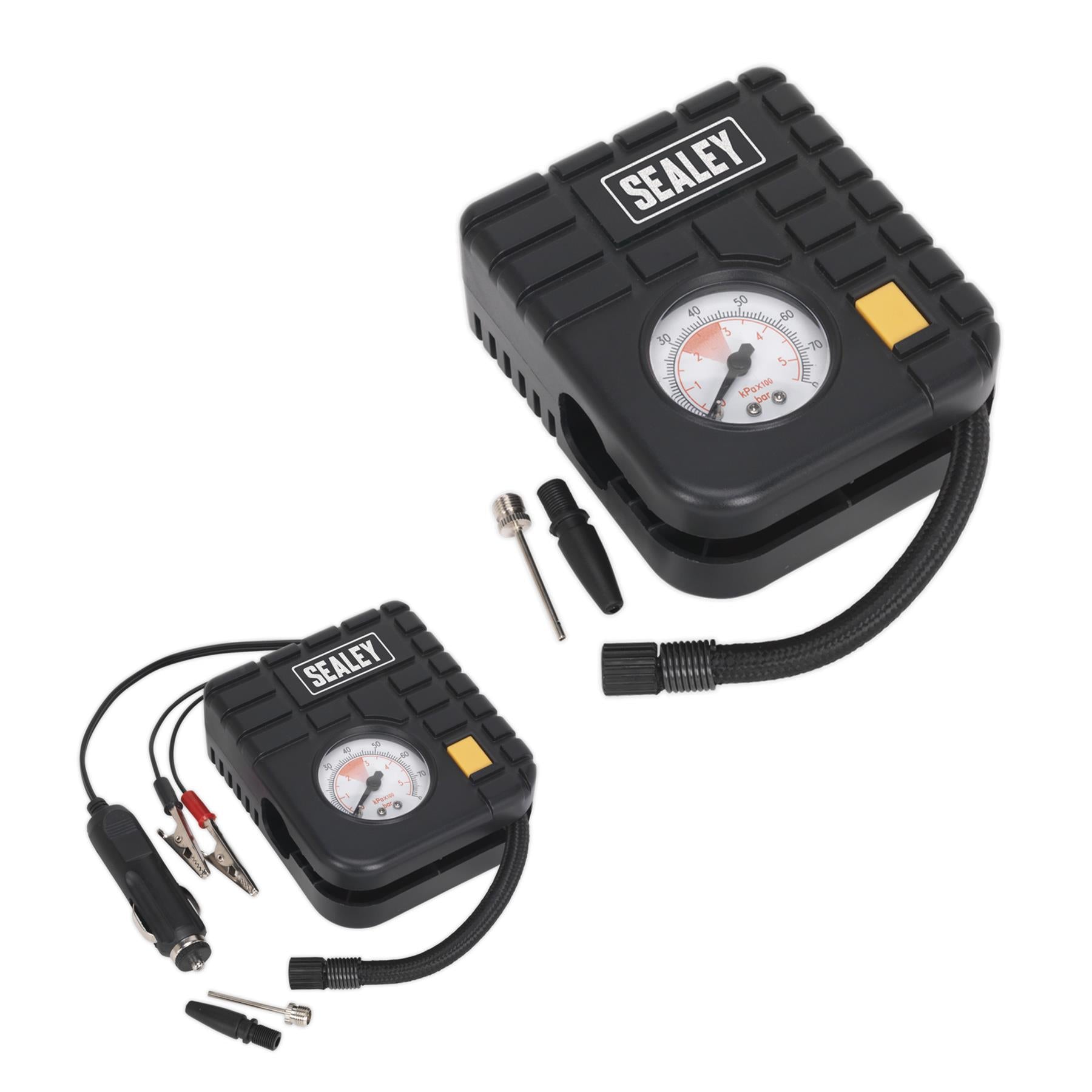 Sealey Micro Air Compressor with Work Light 12V
