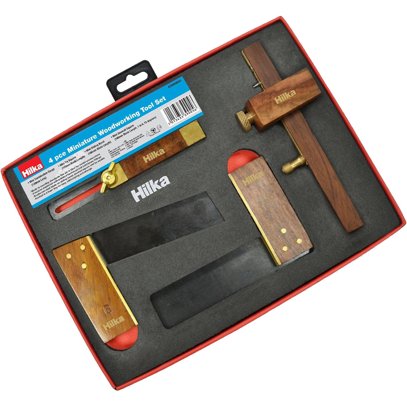 Hilka Miniature Woodworking Tool Set