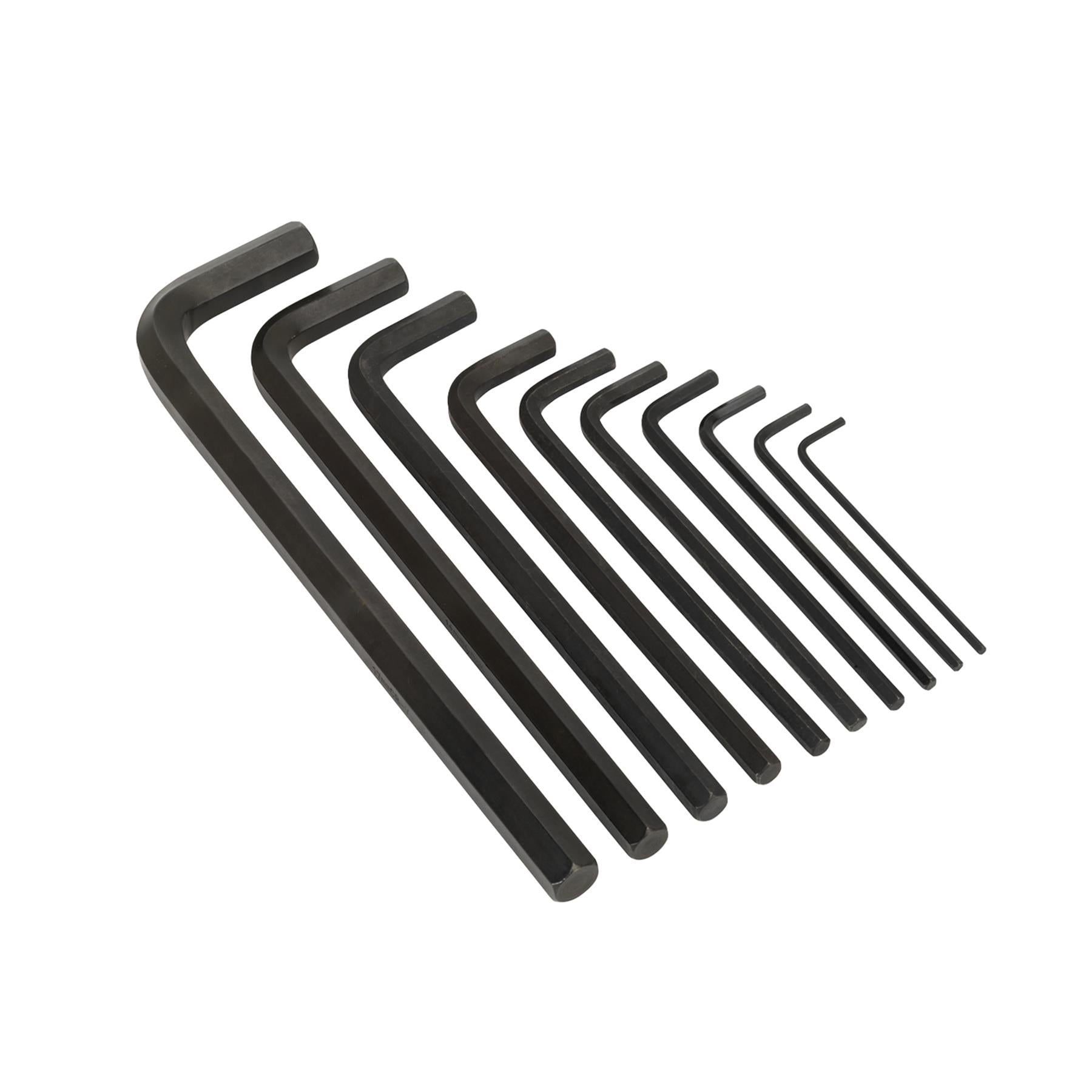 Sealey Extra-Long Hex Key Set 10pc Metric
