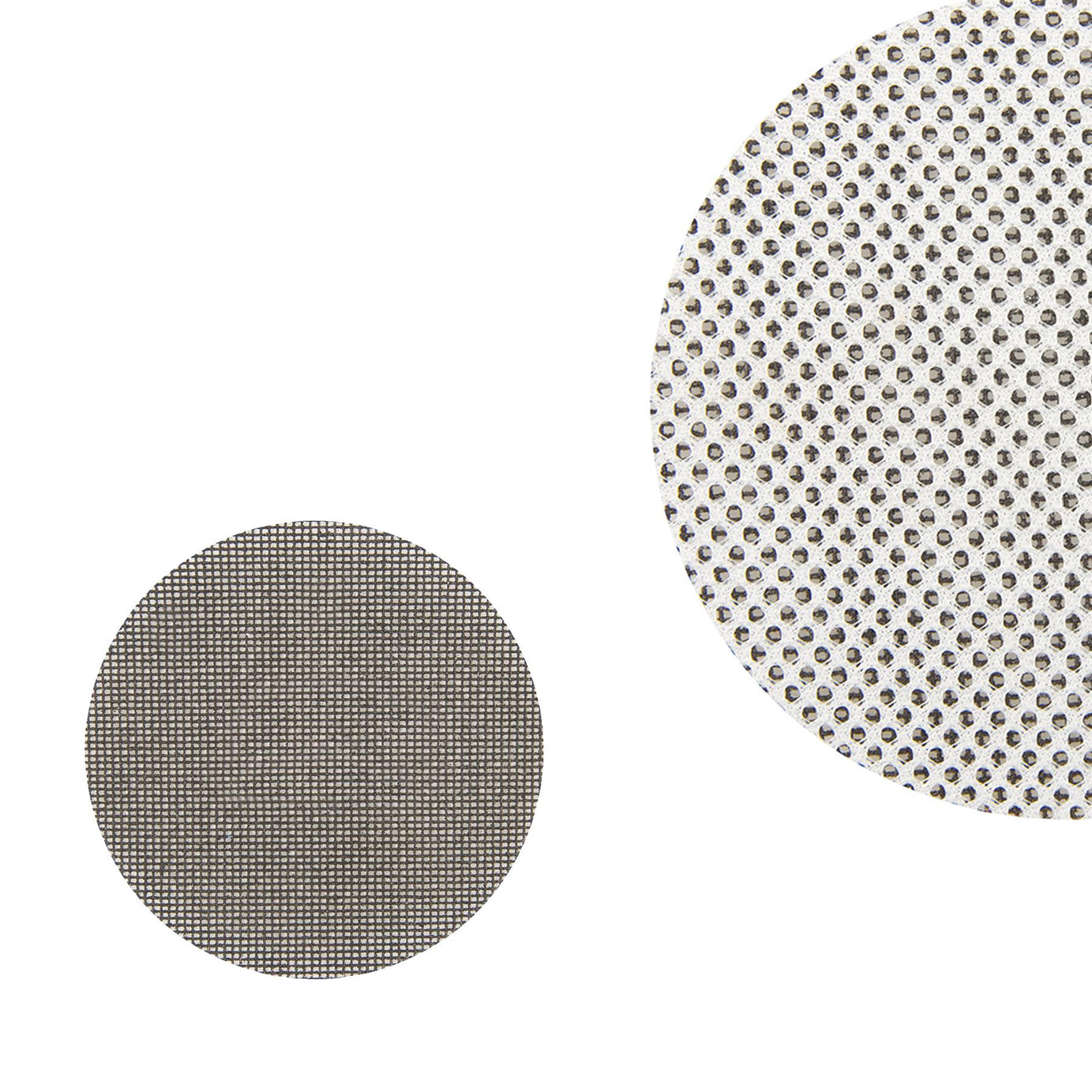10pc MESH Sanding Discs Hook & Loop Paper  225mm Mixed Grit