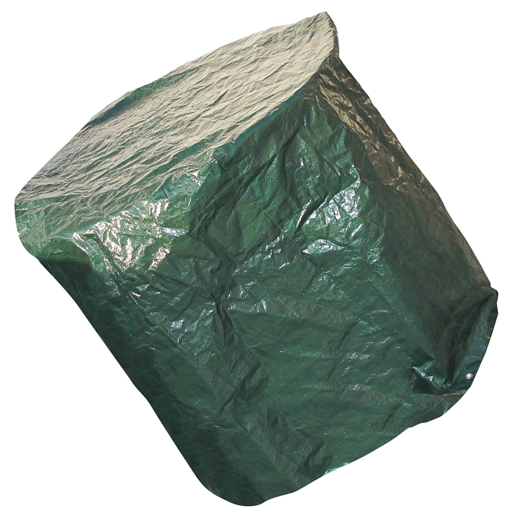 Round Table Cover - 1250 X 810mm Waterproof 100G/M2 Durable Green Polyethylene