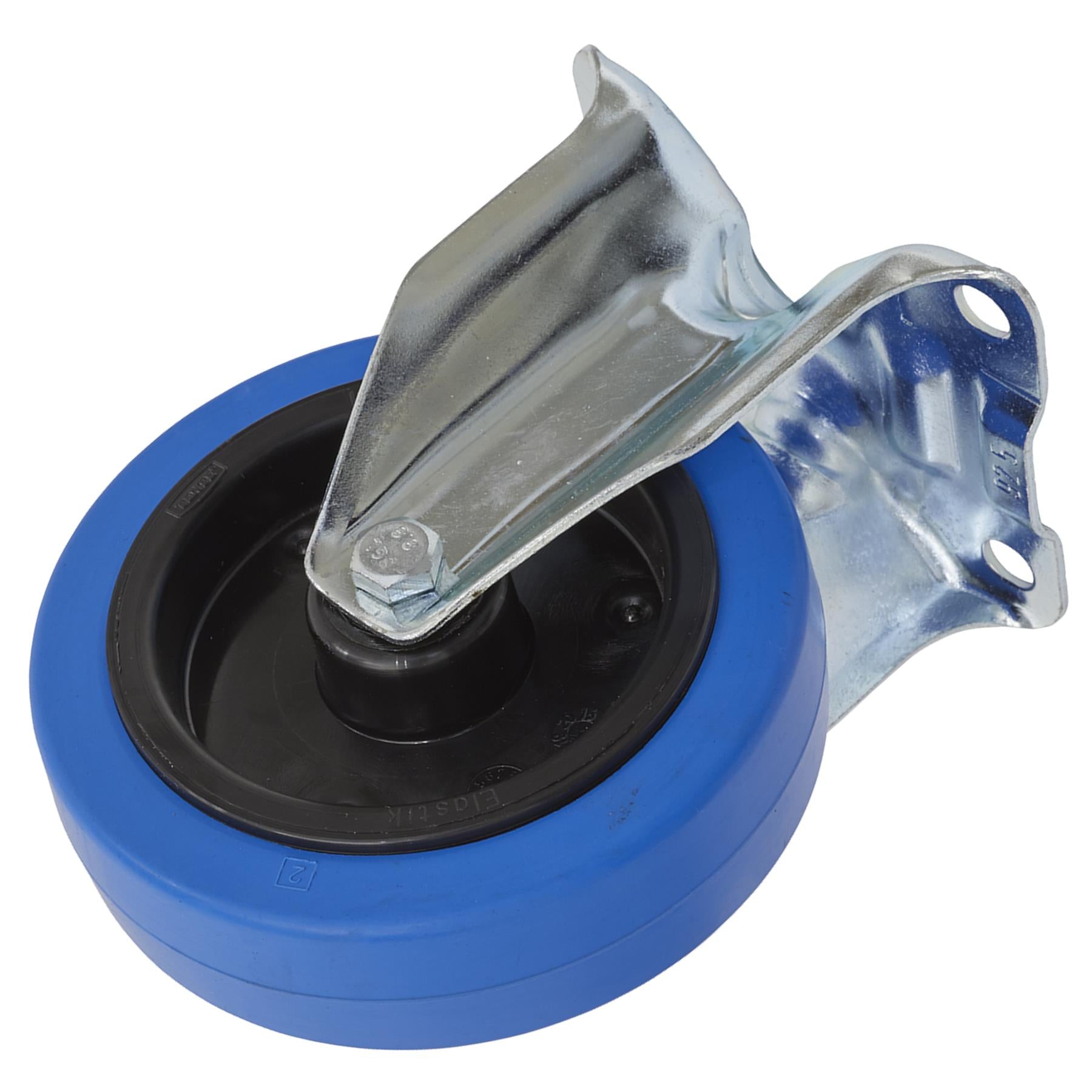 Sealey Castor Wheel Fixed Plate 125mm