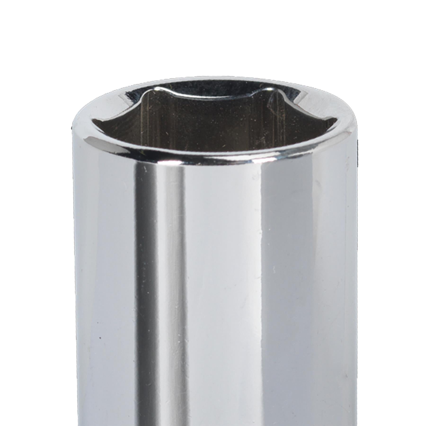 Sealey WallDrive Socket 19mm Deep 3/8"Sq Drive Fully Polished