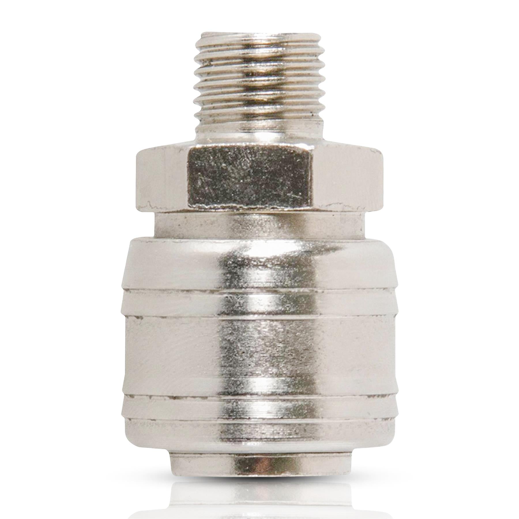 Euro Air Line Fitting Quick Release For Compressor Hose 1/4" BSP Male Thread