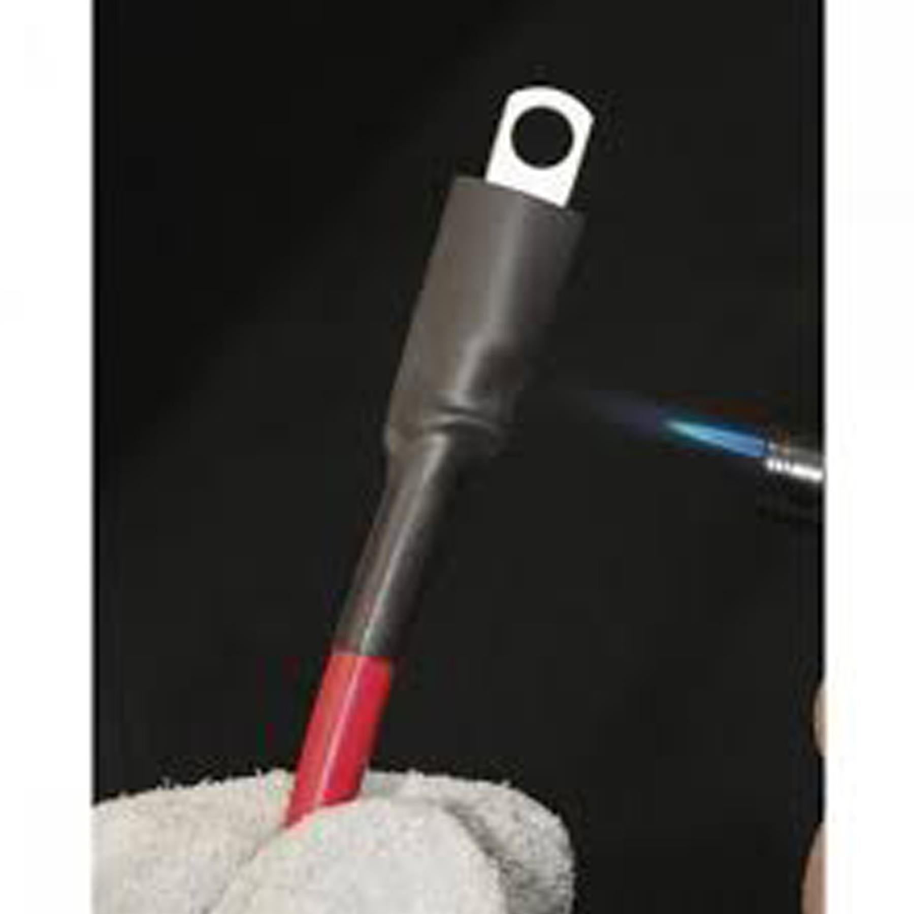 Sealey Heat Shrink Tubing Black 12.7-6.4mm 8m