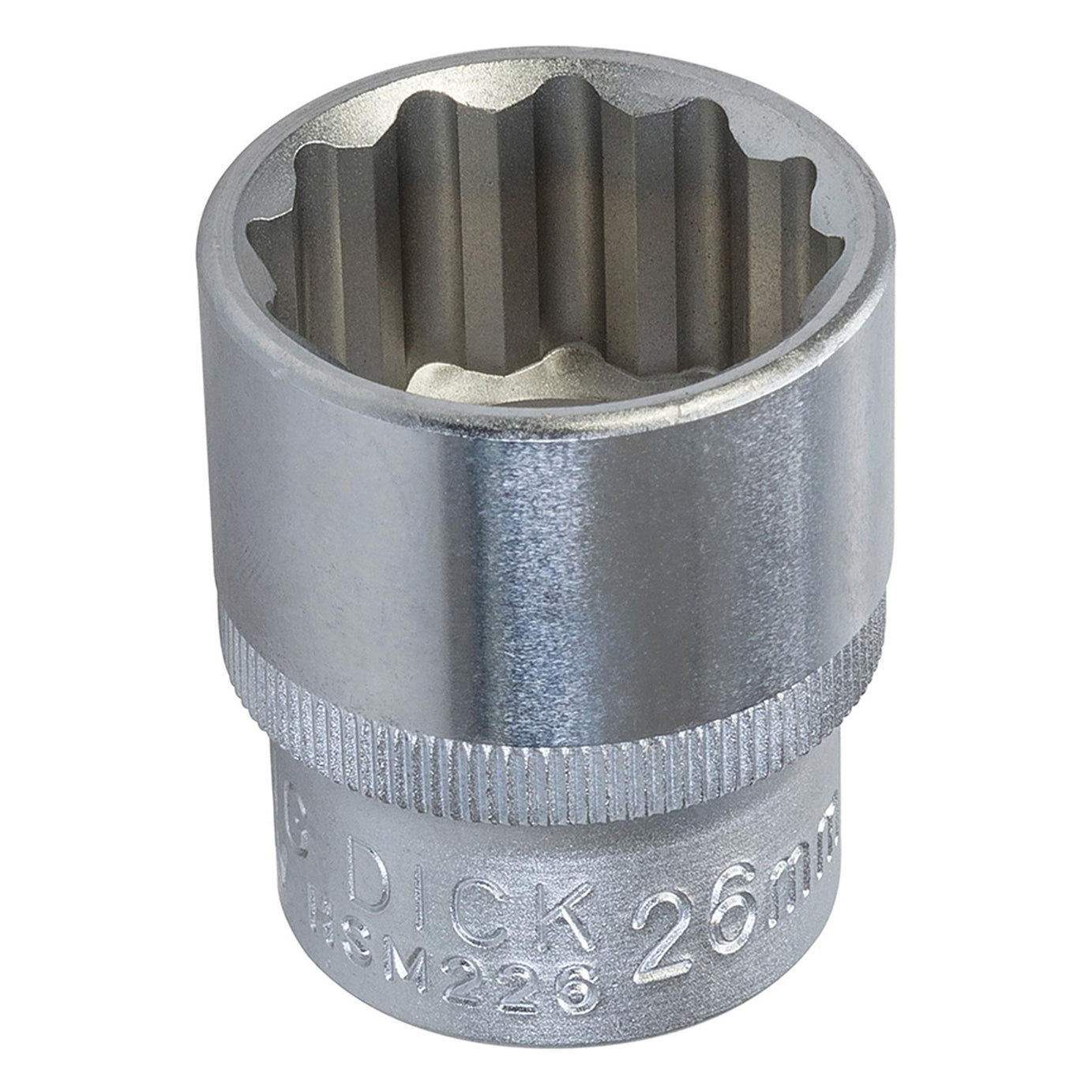 King Dick Socket 1/2" Sd 12pt Metric 26mm