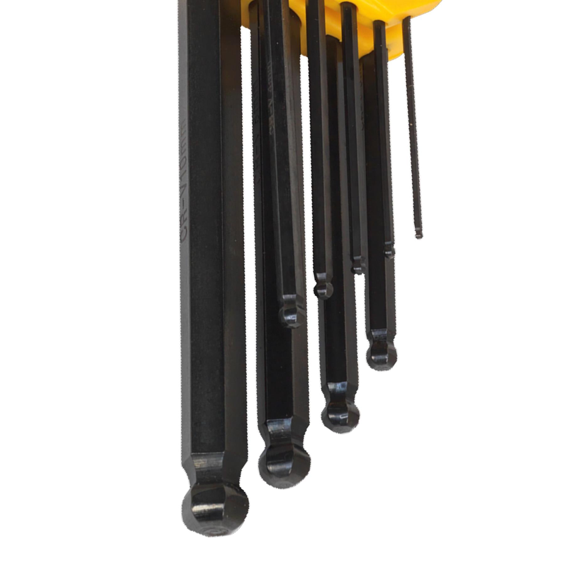 Sealey Ball-End Hex Key Set 9pc Long Metric