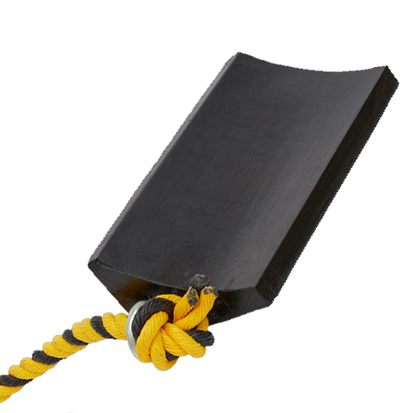 Rubber Wheel Chocks Heavy-Duty - Pair  Durable 2.1kg rubber wheel chocks Sealey
