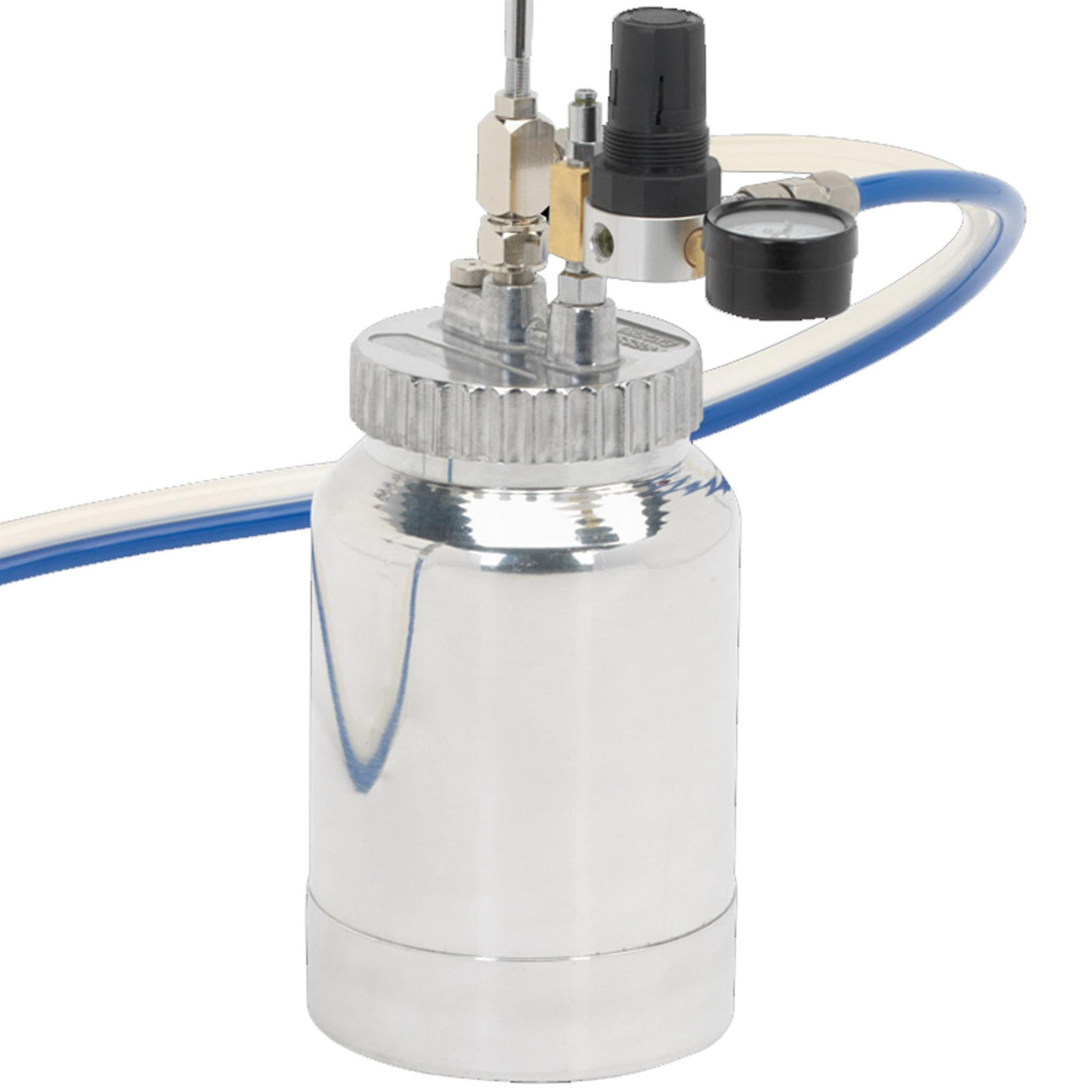 Sealey Pressure Pot System with Spray Gun & Hoses 1.8mm Set-Up