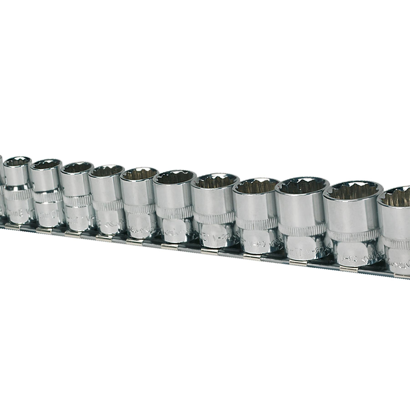 Sealey Socket Set 12pc 3/8"Sq Drive 12pt WallDrive Metric