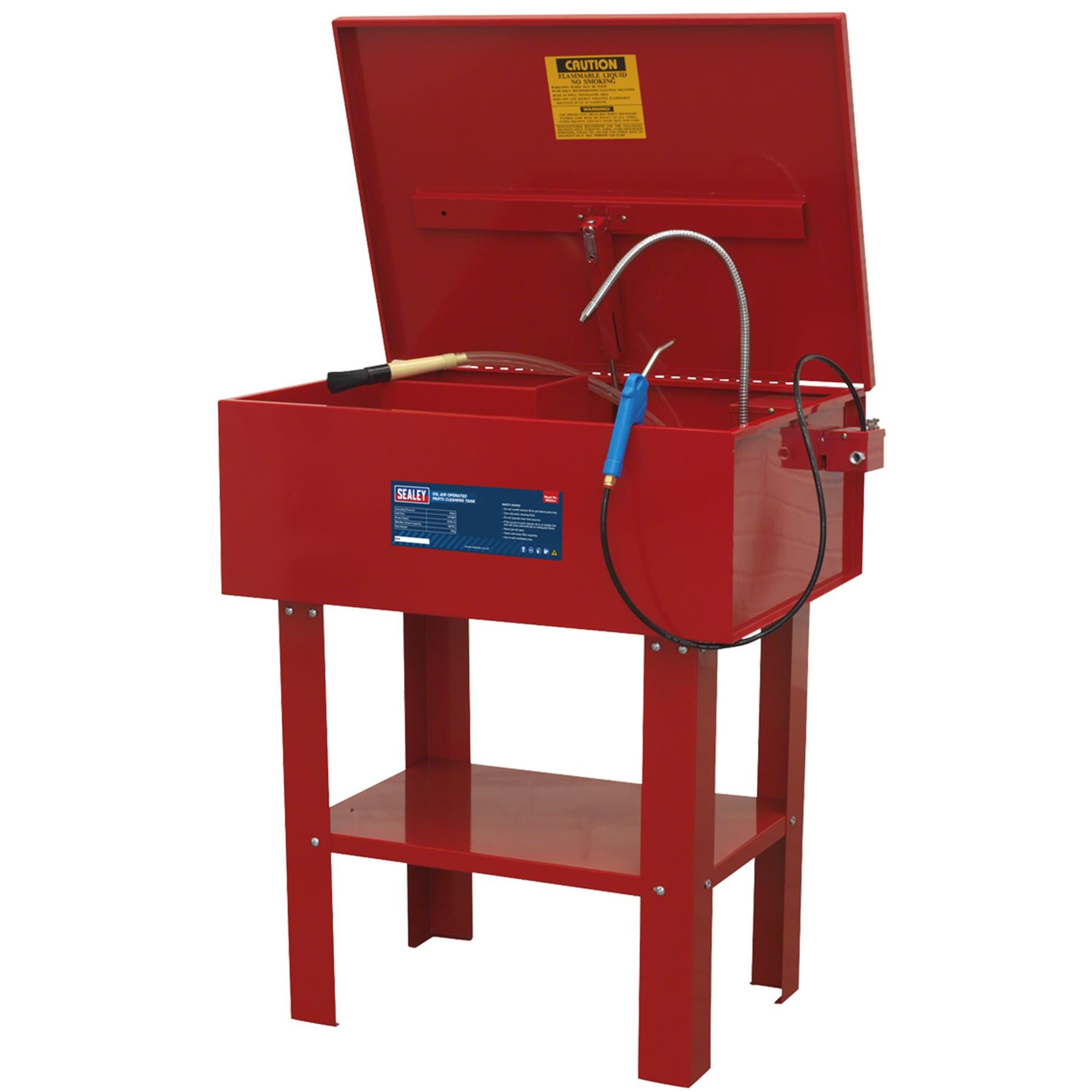 Sealey Parts Cleaning Tank Air Operated Steel tank
