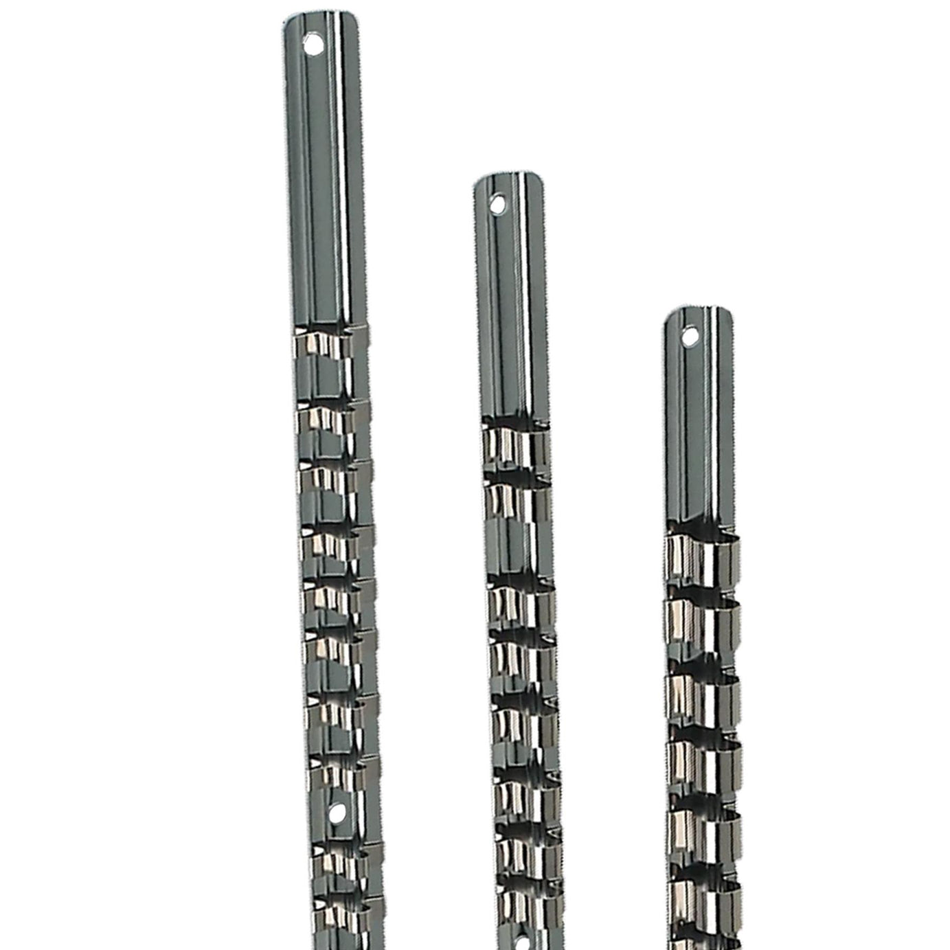 Sealey Socket Retaining Rail Set 3pc 1/4", 3/8" & 1/2"Sq Drive