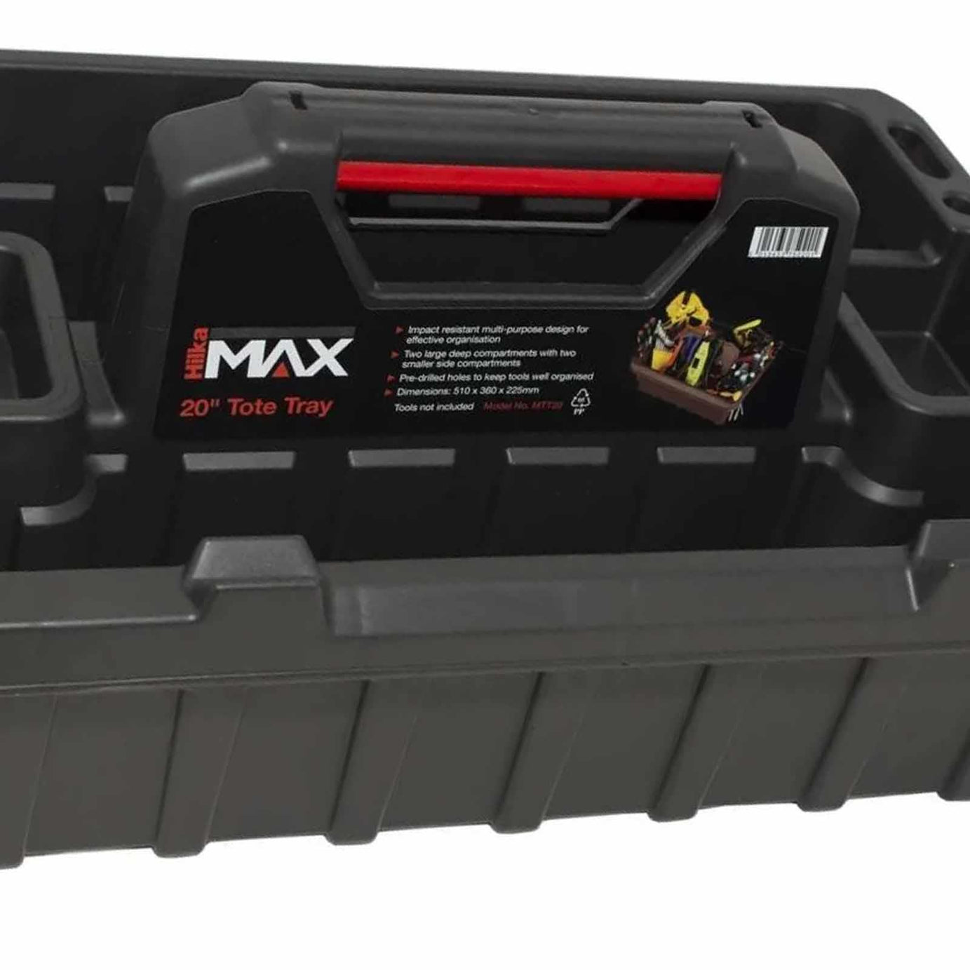 Impact resistant multi-purpose Max 20" Tote Tray