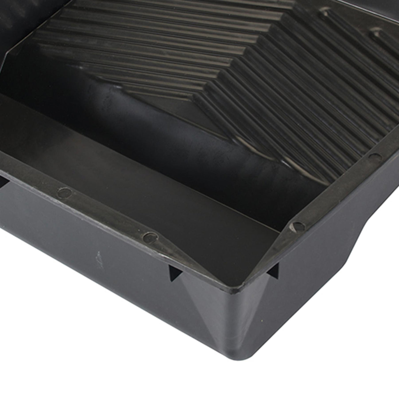 Durable Black Polypropylene Roller Tray Oil & Water Paints Textured Based Tray