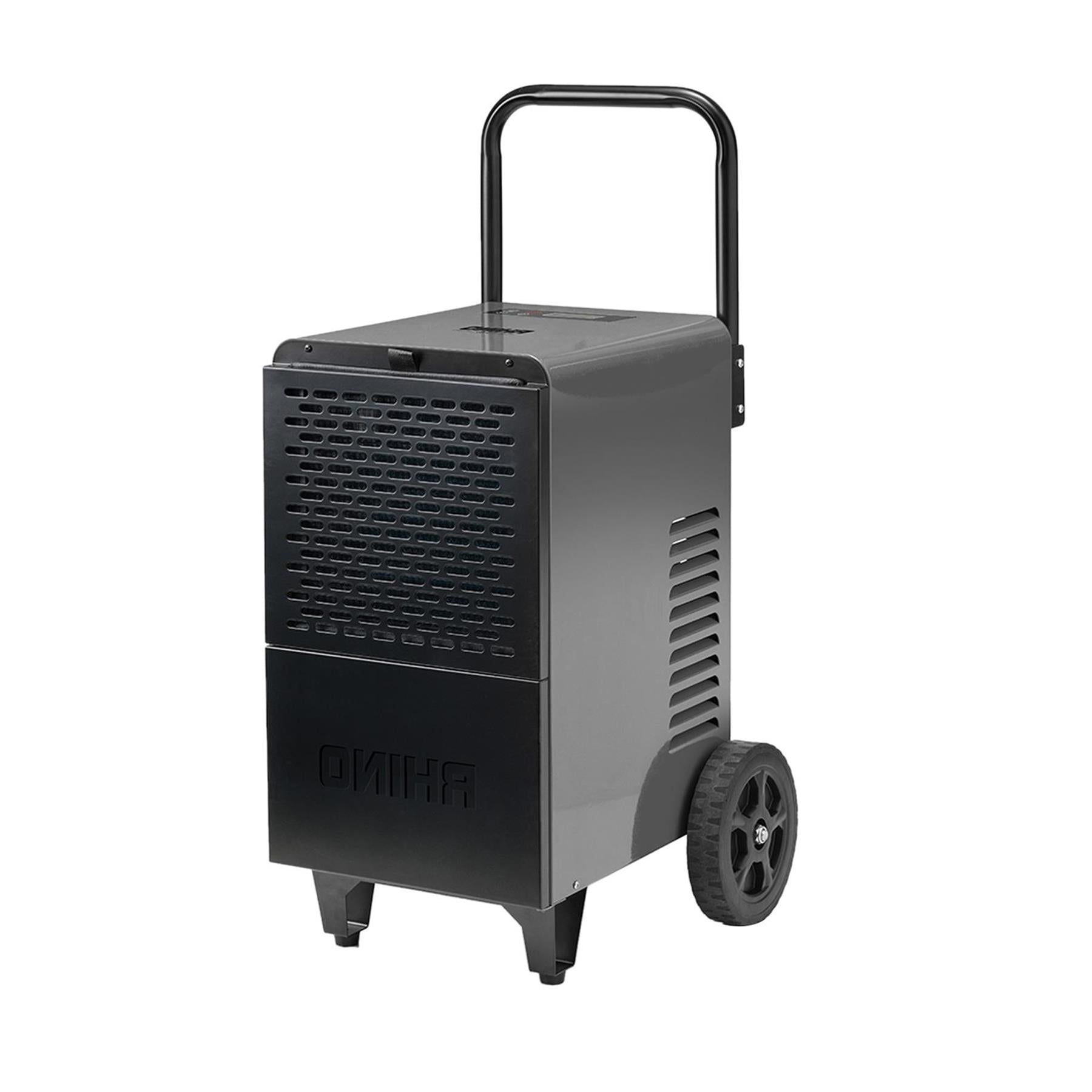 Rhino DH50L 800W Industrial Dehumidifier 50Ltr 110V