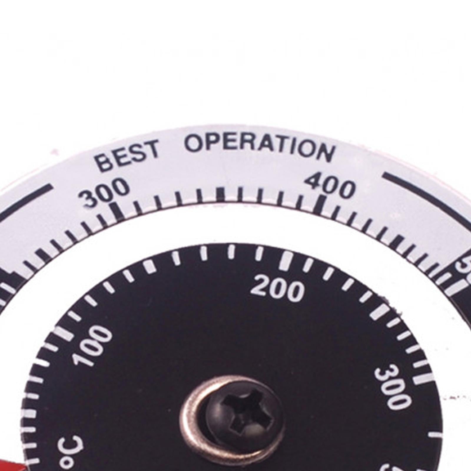 BlueSpot Magnetic Stove Pipe Thermometer Wood Burner Flue Temperature Monitor