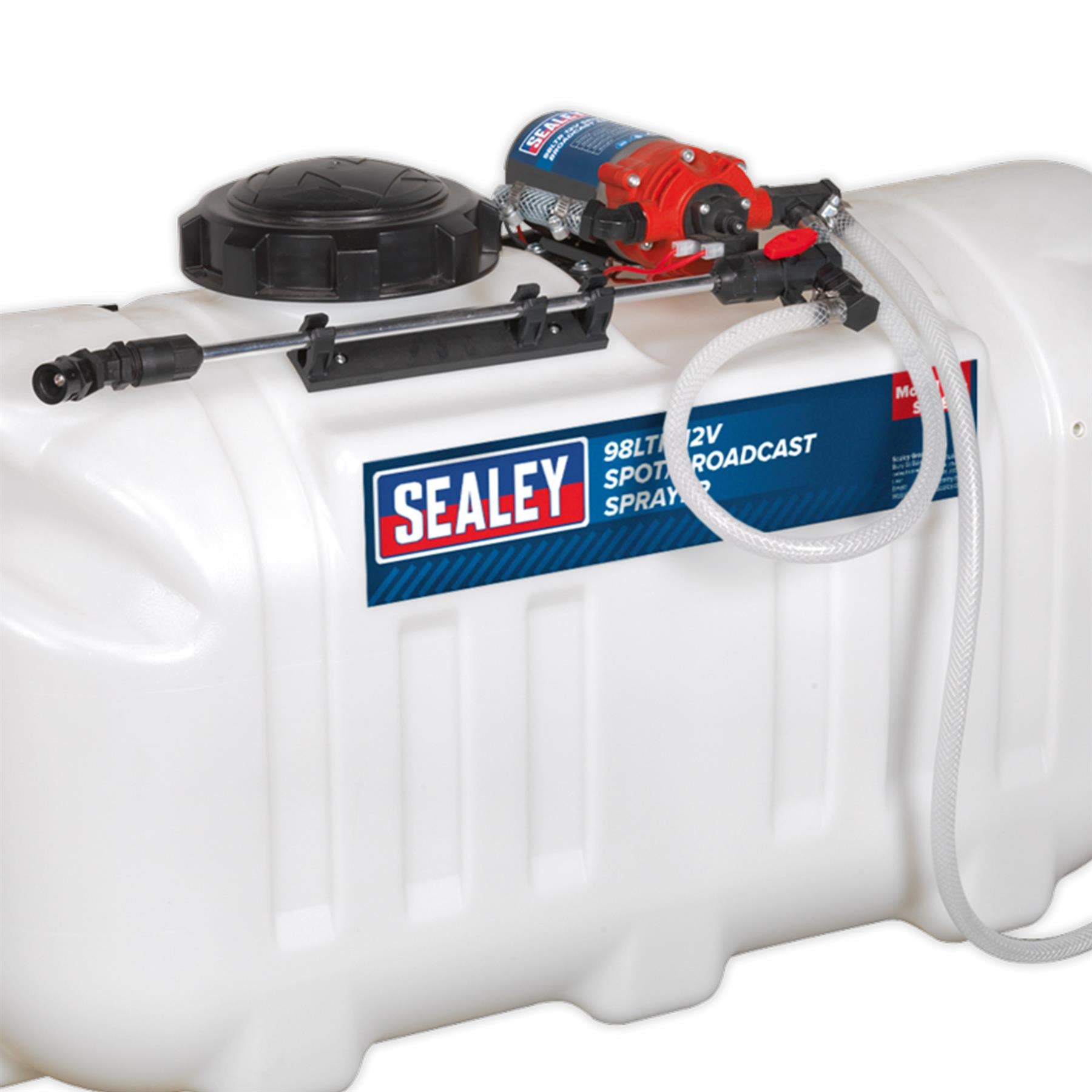 Sealey Broadcast/Spot Sprayer 98L 12V Quality Work Tools