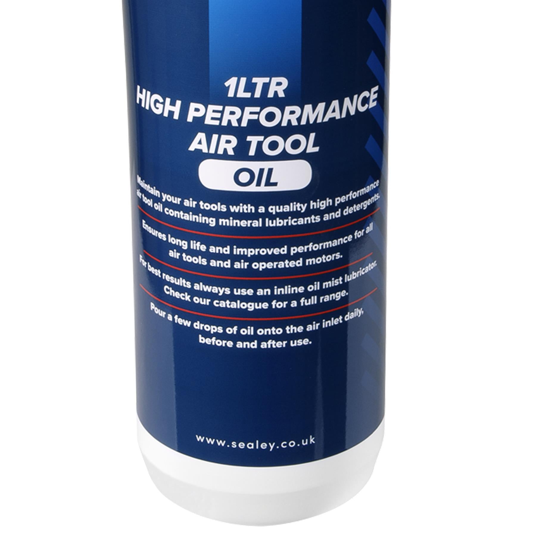 Sealey Air Tool Oil 1L Pack of 12  Quality High Performance air tool oil