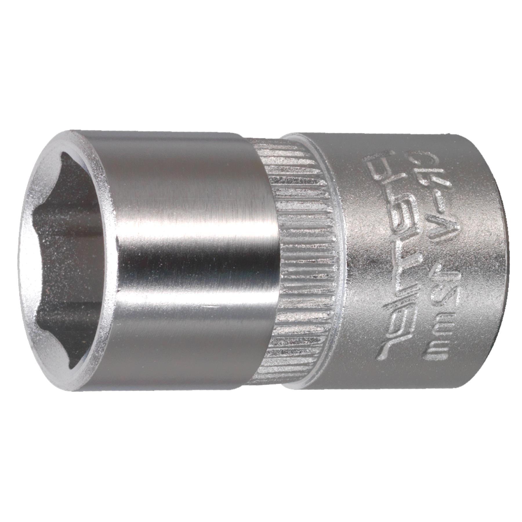 Sealey WallDrive Socket 12mm 3/8"Sq Drive Chrome Vanadium steel