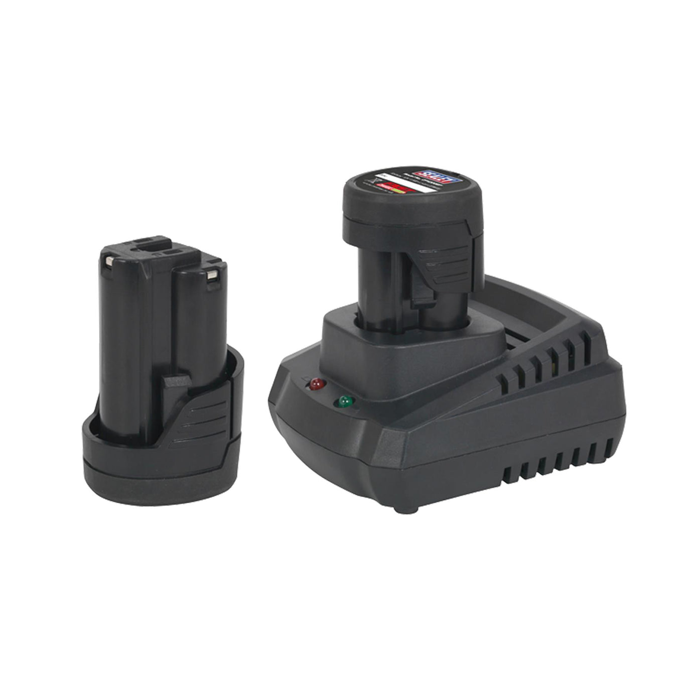 Sealey Impact Wrench Kit 3/8"Sq Drive 12V Lithium-ion - 2 Batteries