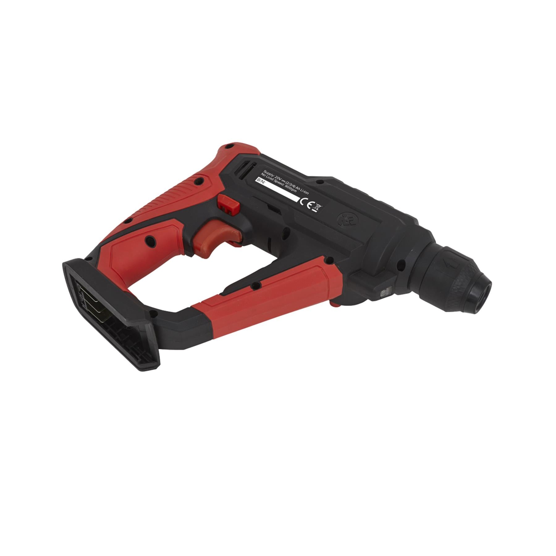 Sealey Rotary Hammer Drill 20V SDS Plus - Body Only