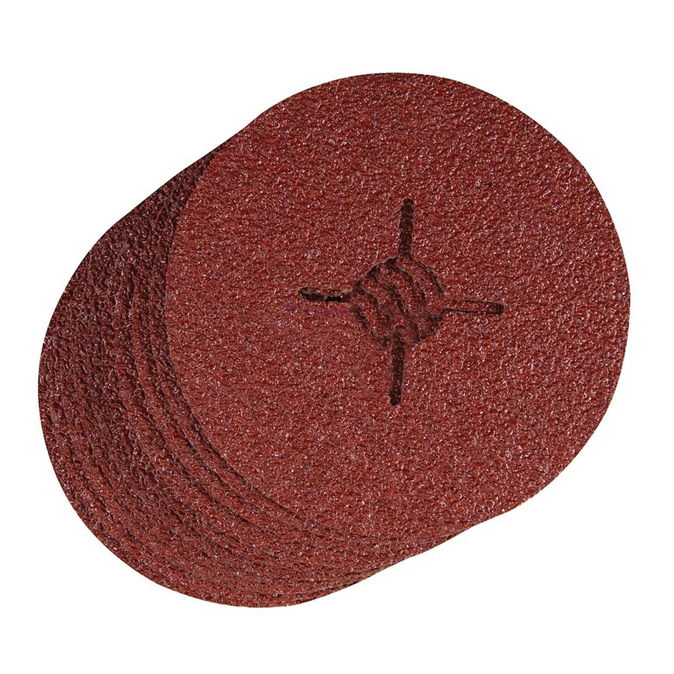 Fibre Sanding Sanding Discs 115 X 22.23mm Grit 36 10Pk Aluminium Oxide Resin