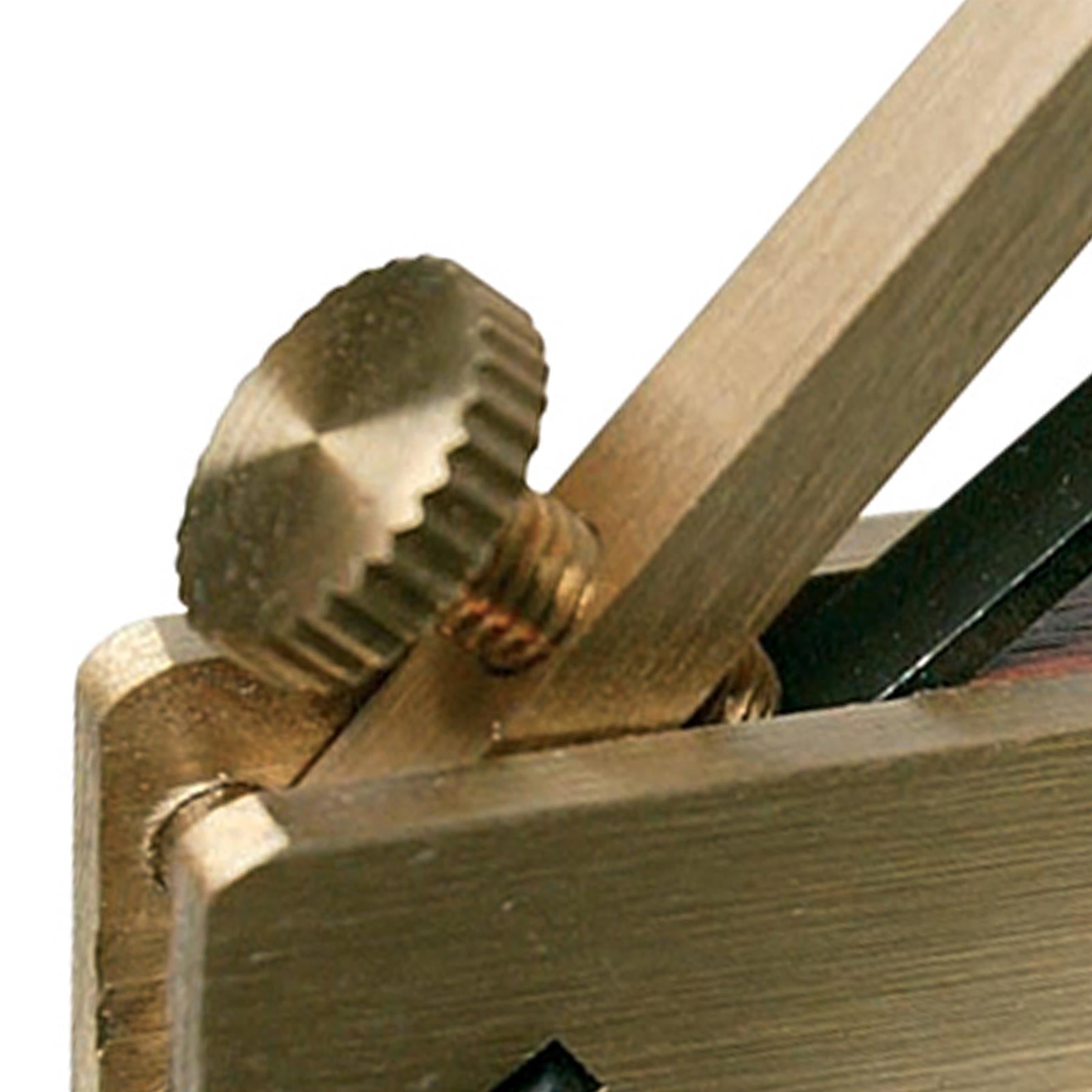 Mini Bullnose Plane 72mm Rosewood And Brass Plane, Ideal For Intricate Work