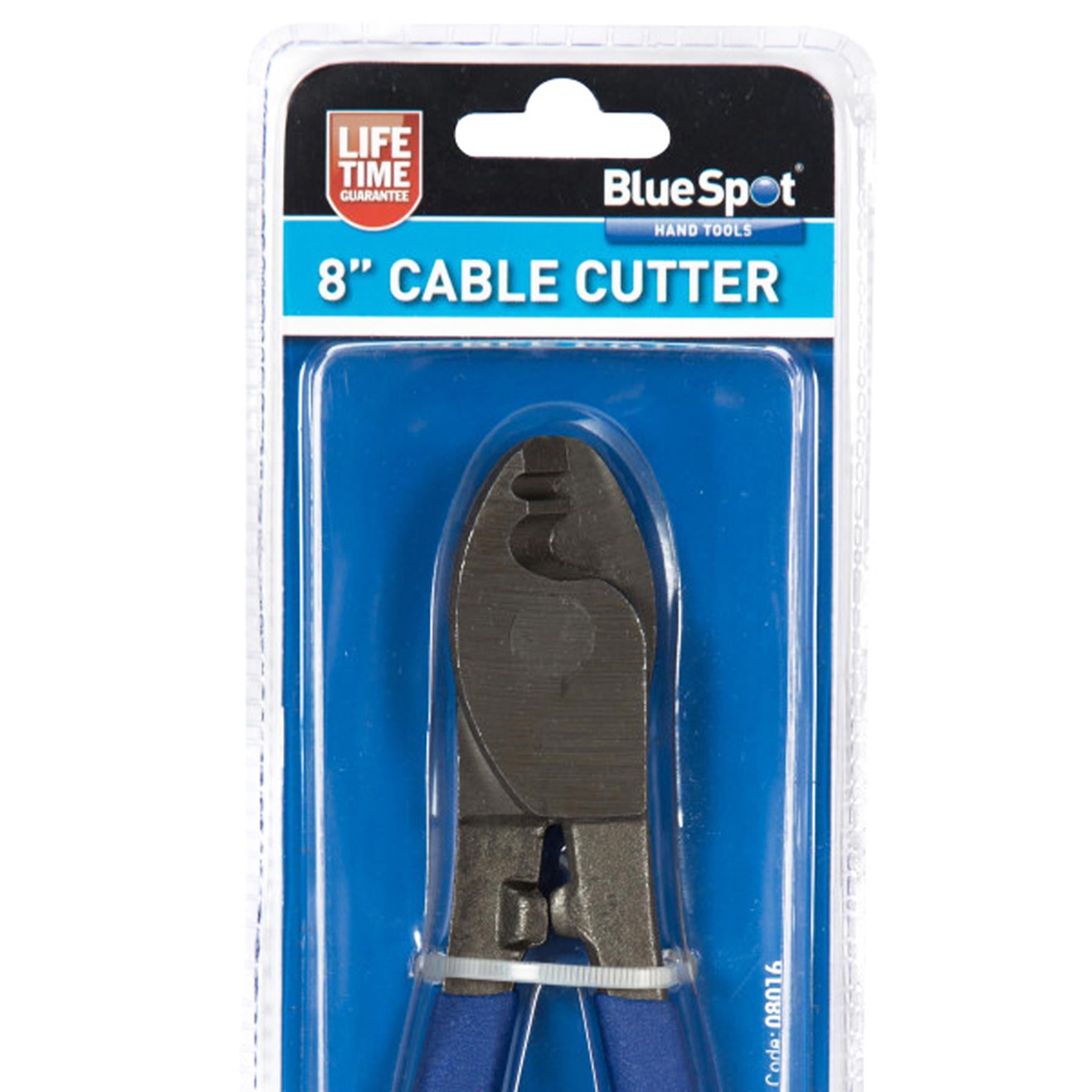BlueSpot 200mm 8" CABLE WIRE CUTTERS Heavy Duty Electrician Plier Cutter (8-20)