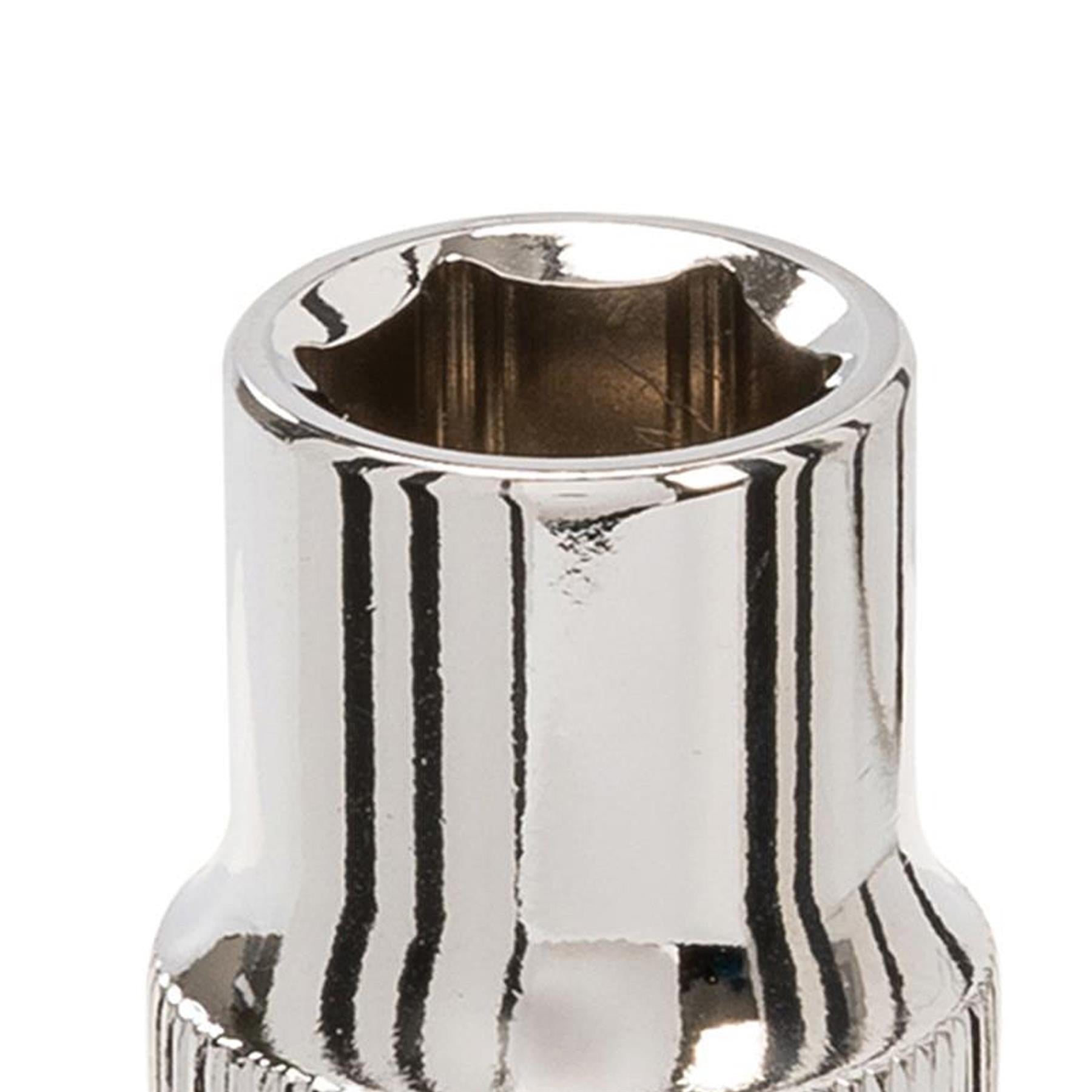 Socket 1/2" Drive Metric Hex Square 12mm Individual Hex Polished Crv Quality