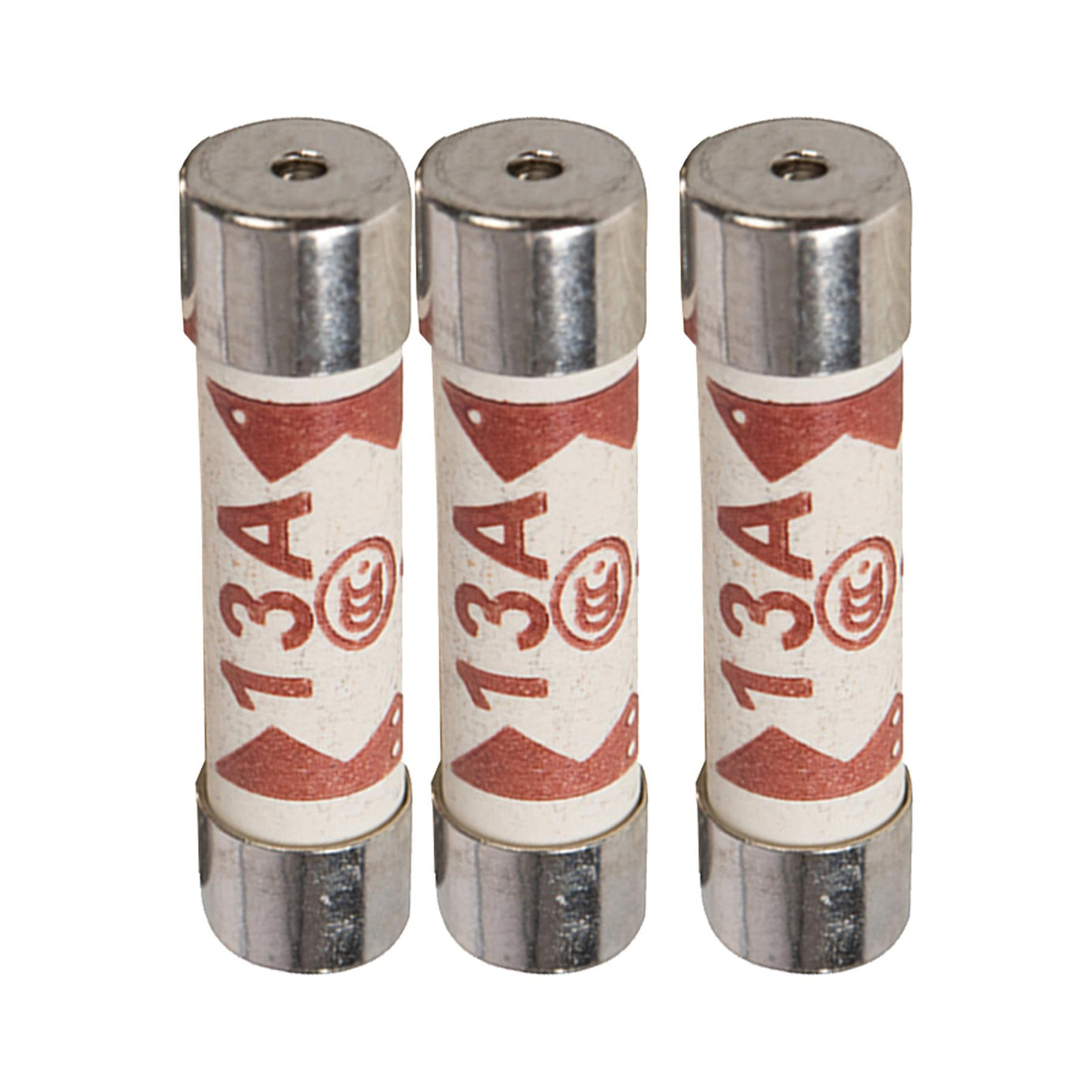 Electric Premium Quality Fuses 10pk 13a Fast Acting Replacement Safety