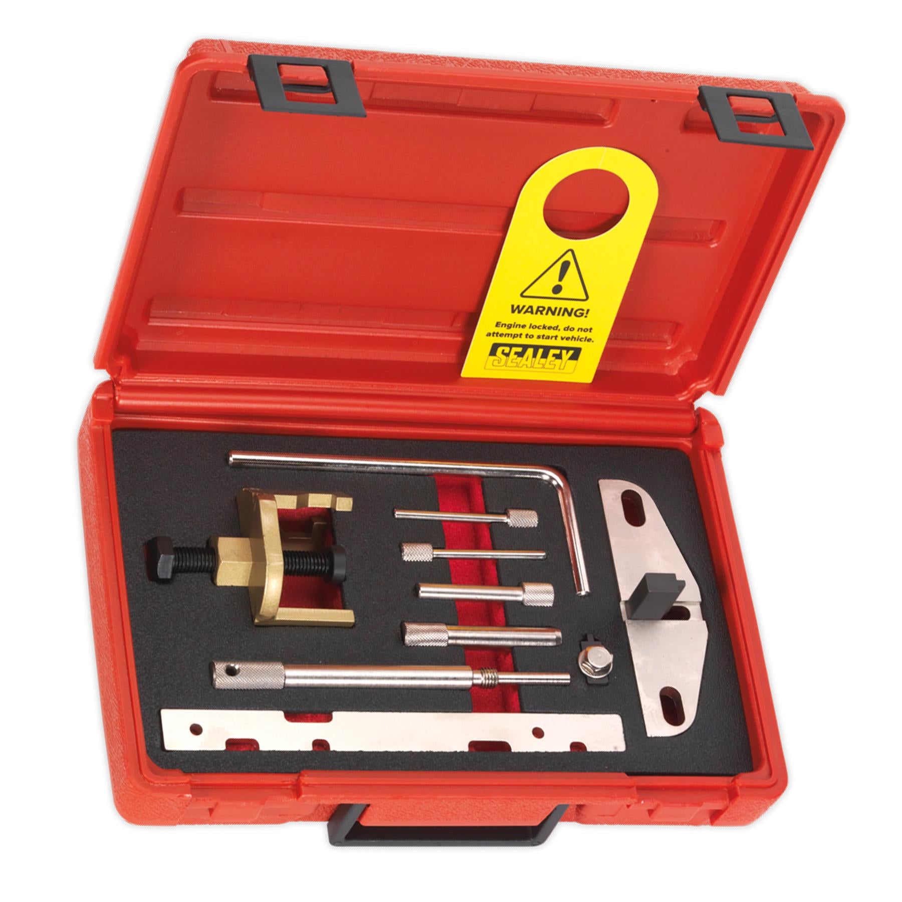 Sealey Diesel Engine Timing Tool Kit - Ford, Mazd, PSA - Belt Drive