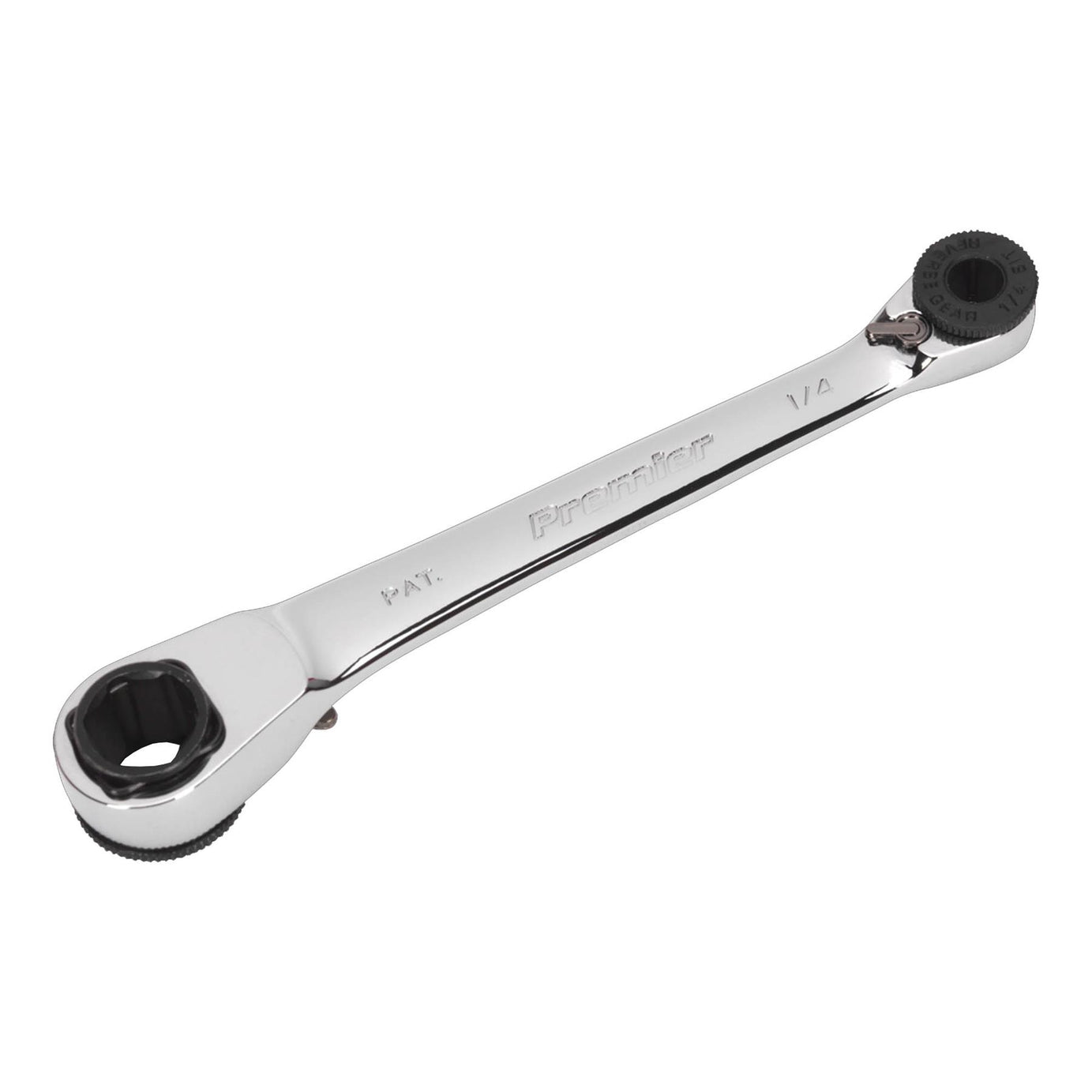 Sealey Ratchet Spanner Reversible 1/4"Hex x 10mm Hex