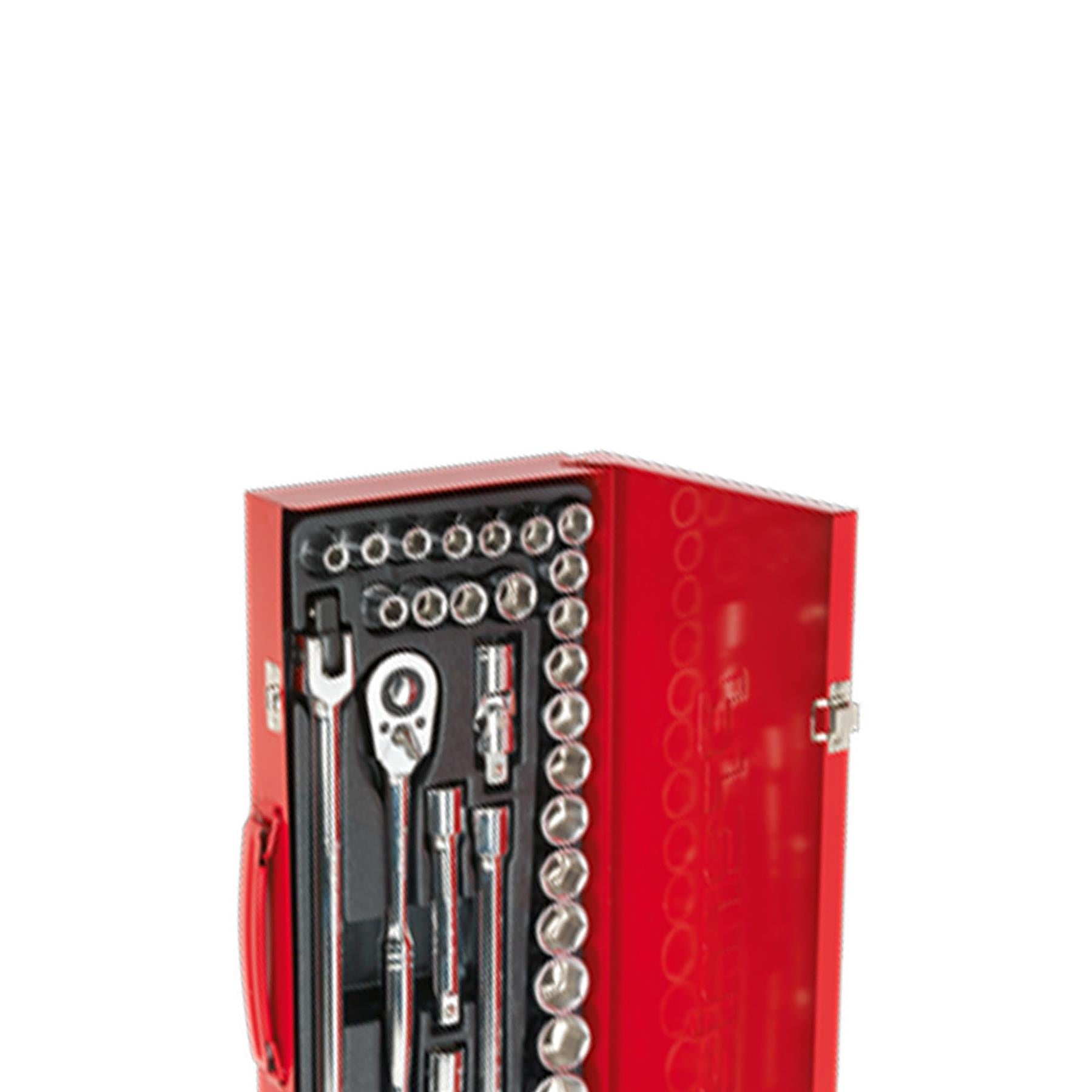 Sealey Socket Set 32pc 1/2"Sq Drive 6pt WallDrive - Metric/Imperial