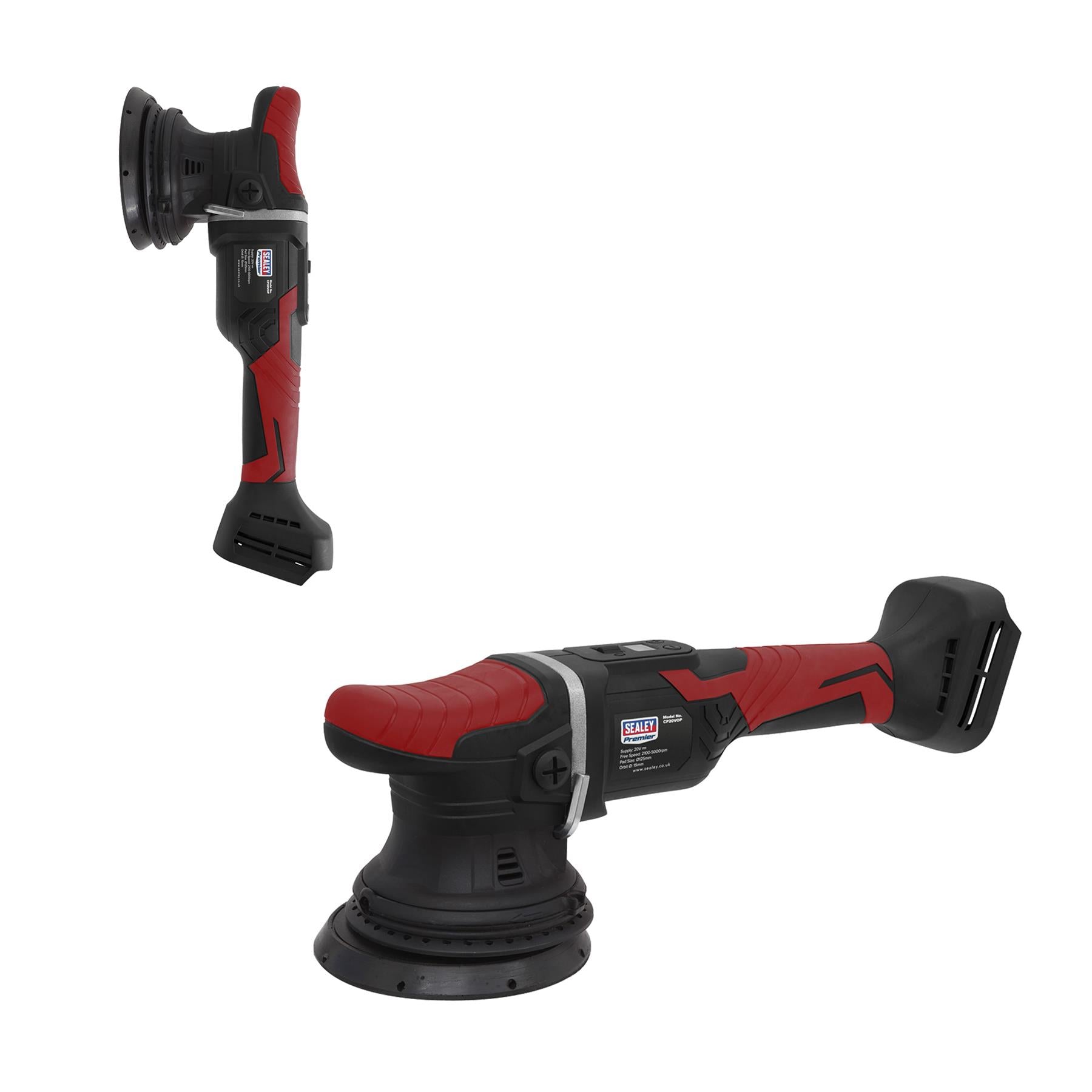 Sealey Cordless Orbital Polisher 125mm 20V Li-ion - Body Only