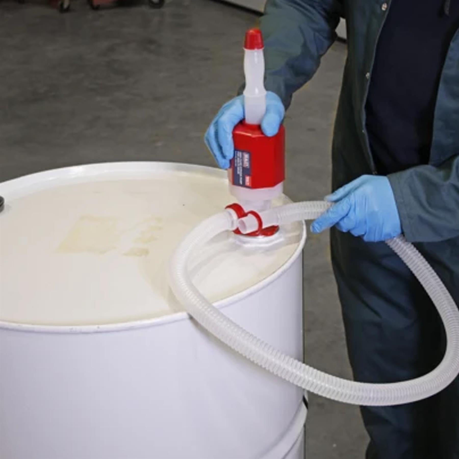 Sealey Syphon Pump for 205L Drum - High Flow