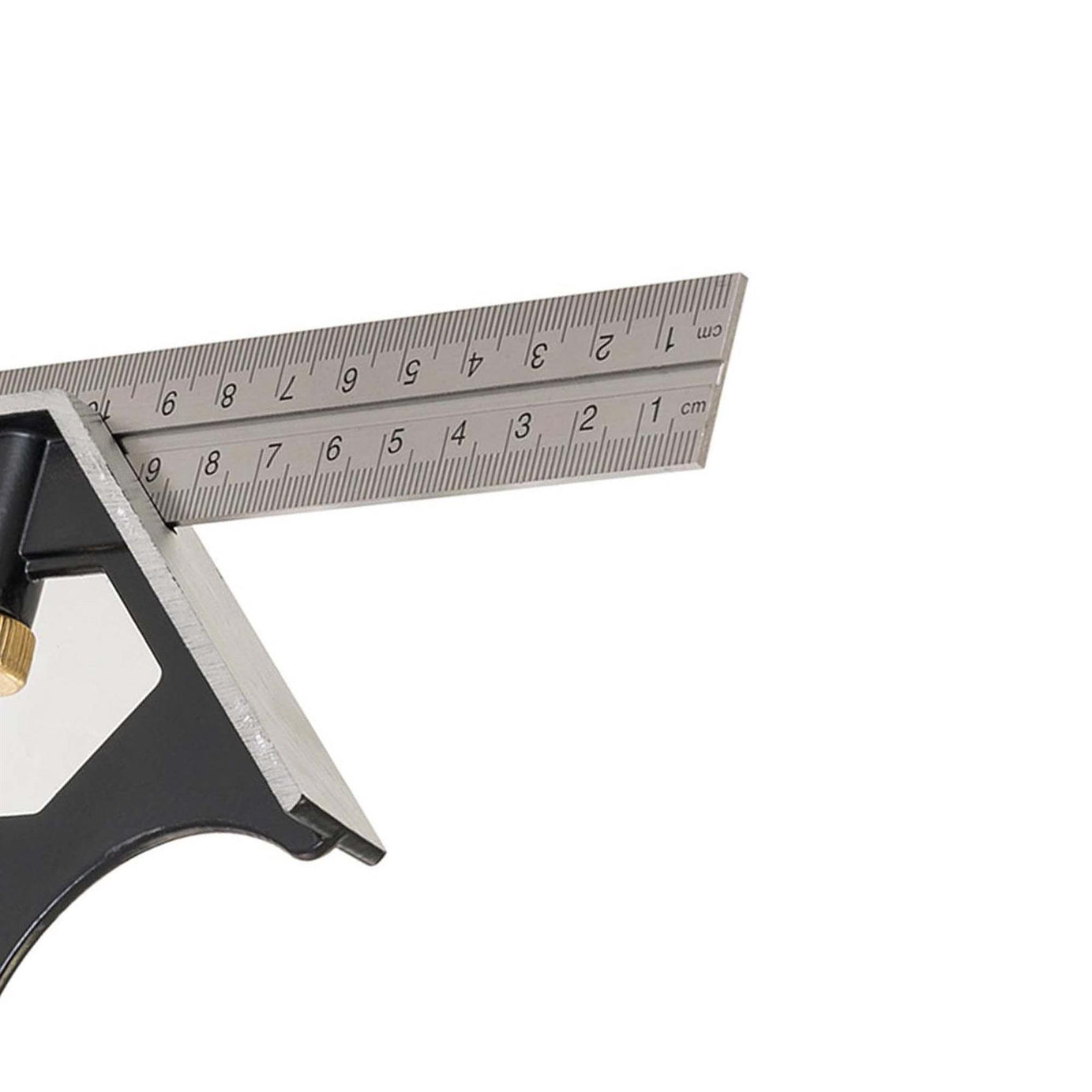 Combination Square Knurled Adjustment Screw With Hardened Steel Blade 150mm