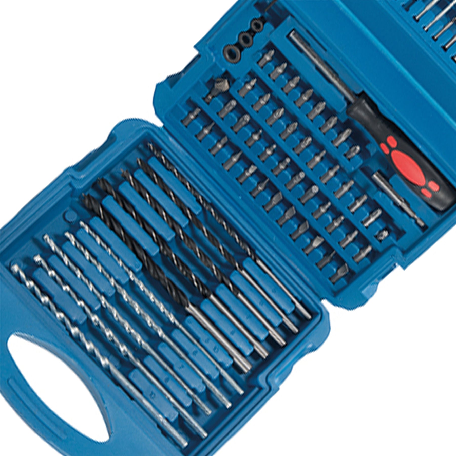 126 Piece Hss Metric Twist Drill Bit Set Carry Case Heavy Duty Work Kit