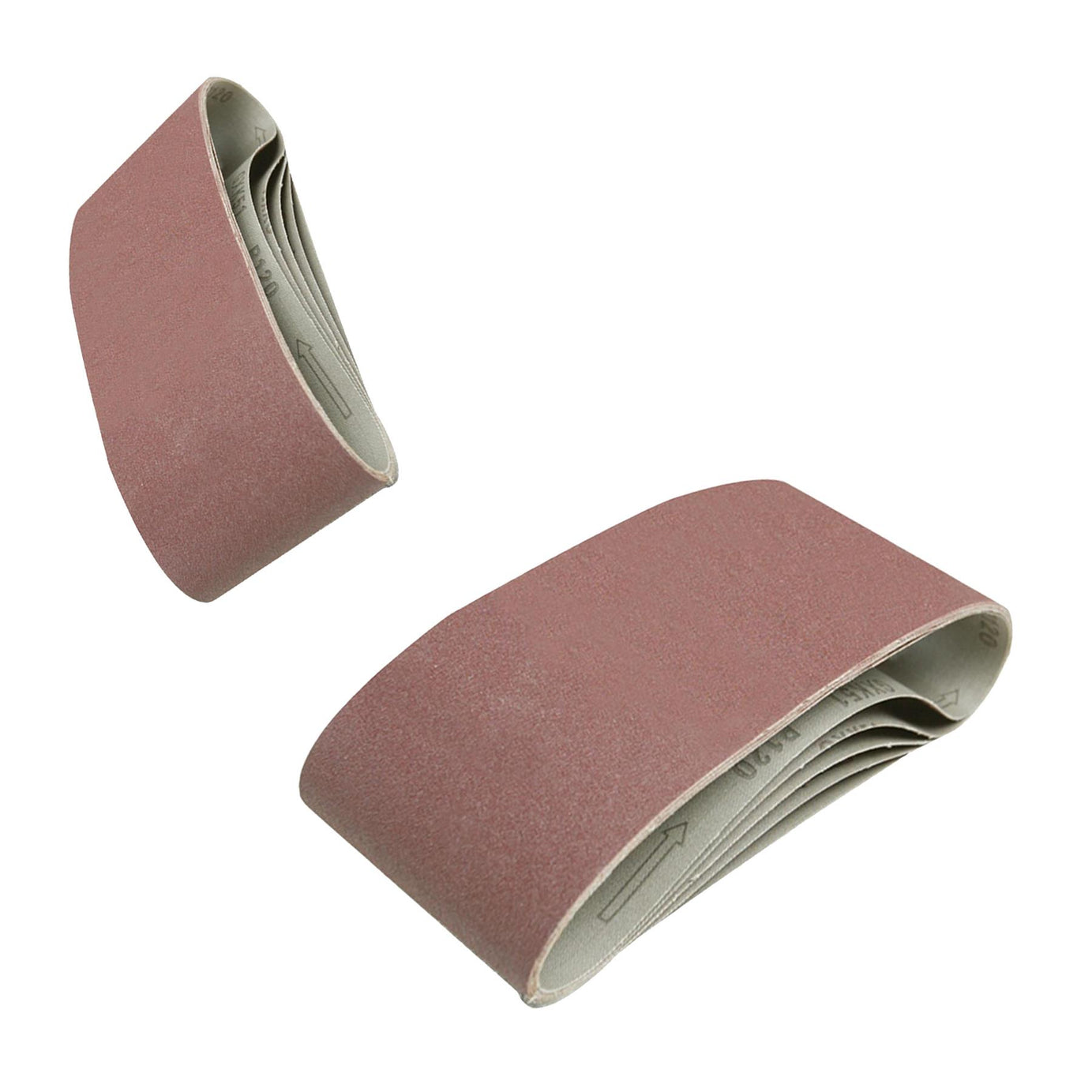 10 X New 610mm X 100mm 120 Grit Fine Sander Sanding Belts With Extra Top-Skive