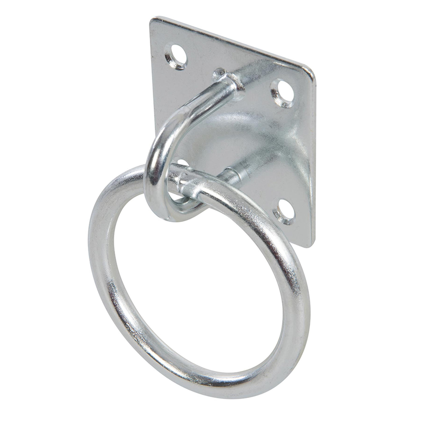 Chain Plate Galvanised Ring 50mm X 50mm Zinc Plated Corrosion Resistant