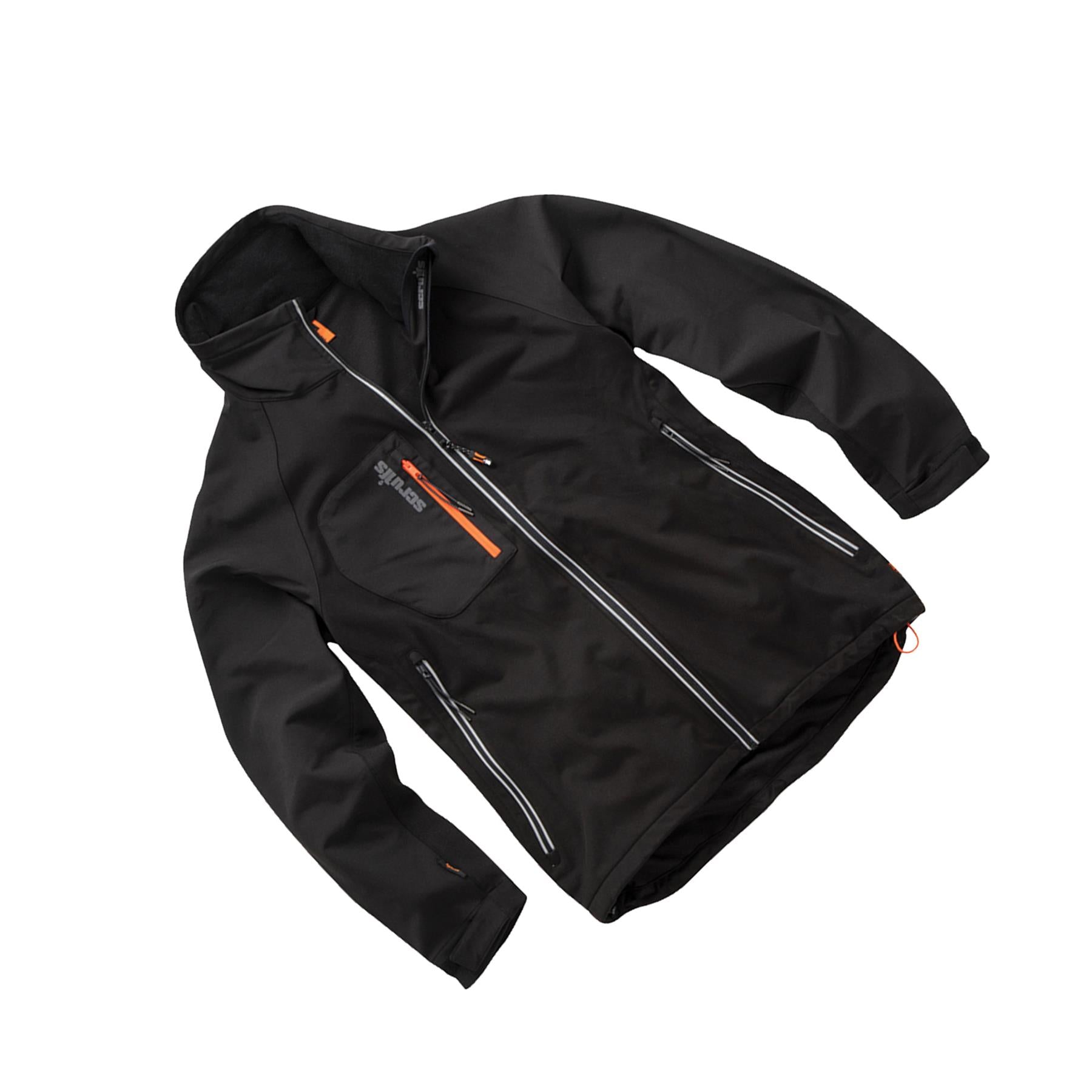 Scruffs Trade Softshell Jacket New Flex Jacket 4 Way Flex- Small