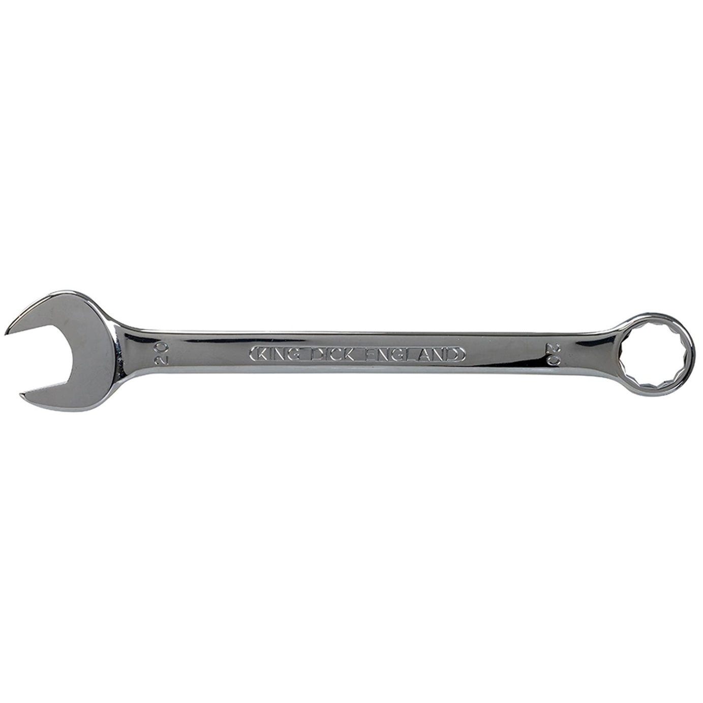 King Dick metric 20 MM polished chrome combination spanner wrenches spanners