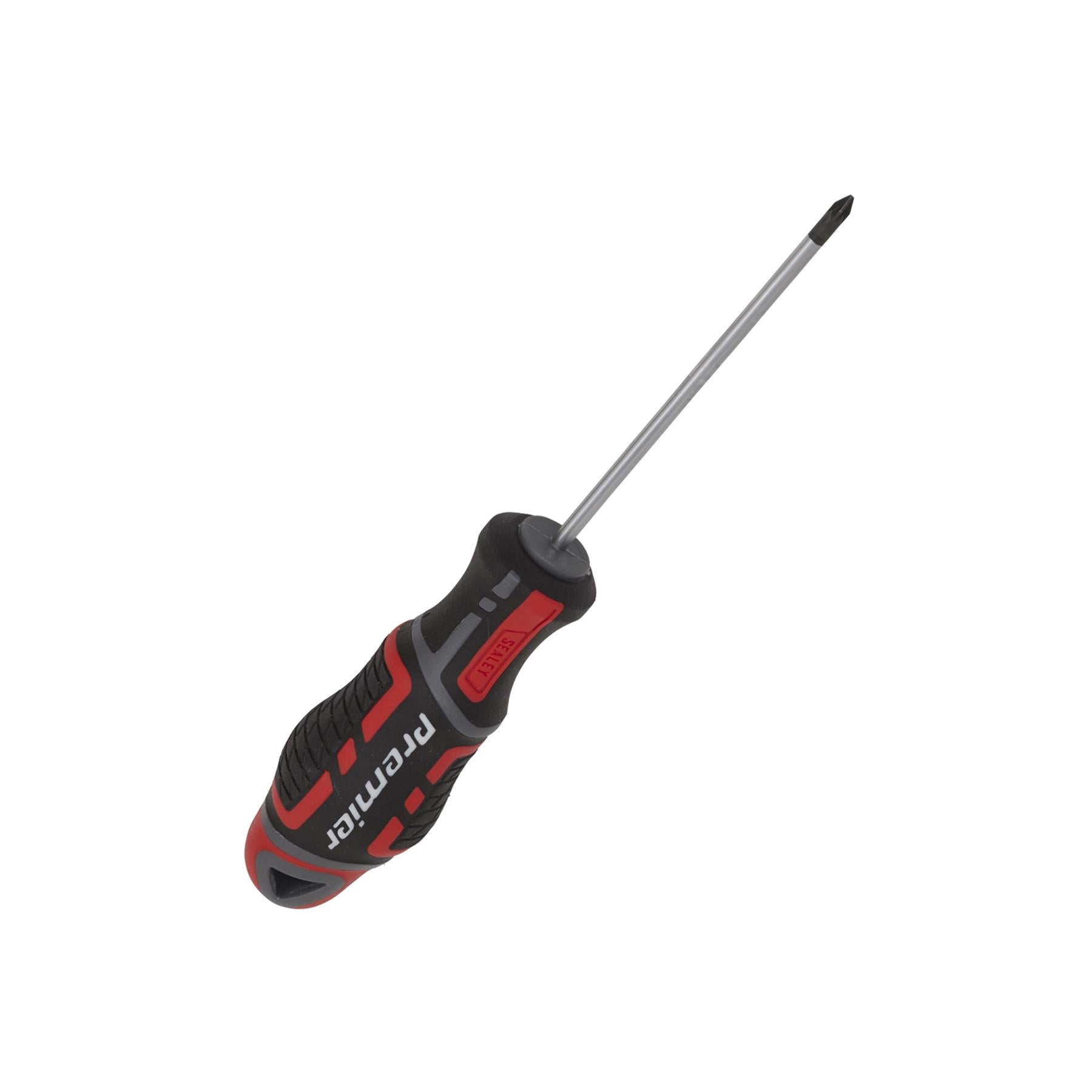 Sealey Screwdriver Pozi #0 x 75mm GripMAX Premier Hand Tool