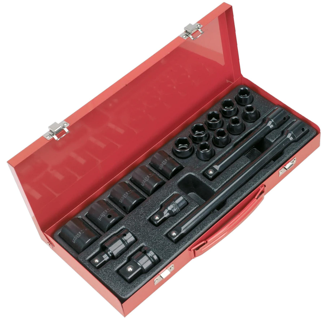 Sealey Impact Socket Set 19pc 1/2"Sq Drive Metric