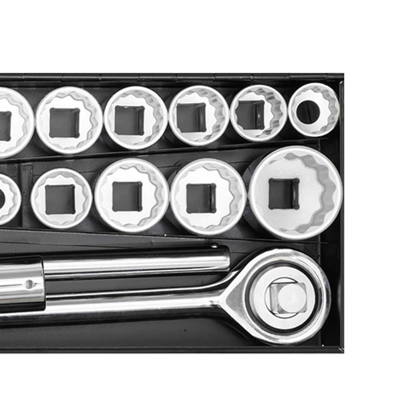 Sealey Socket Set 22pc 3/4"Sq Drive 12-point WallDrive Chrome Vanadium Steel