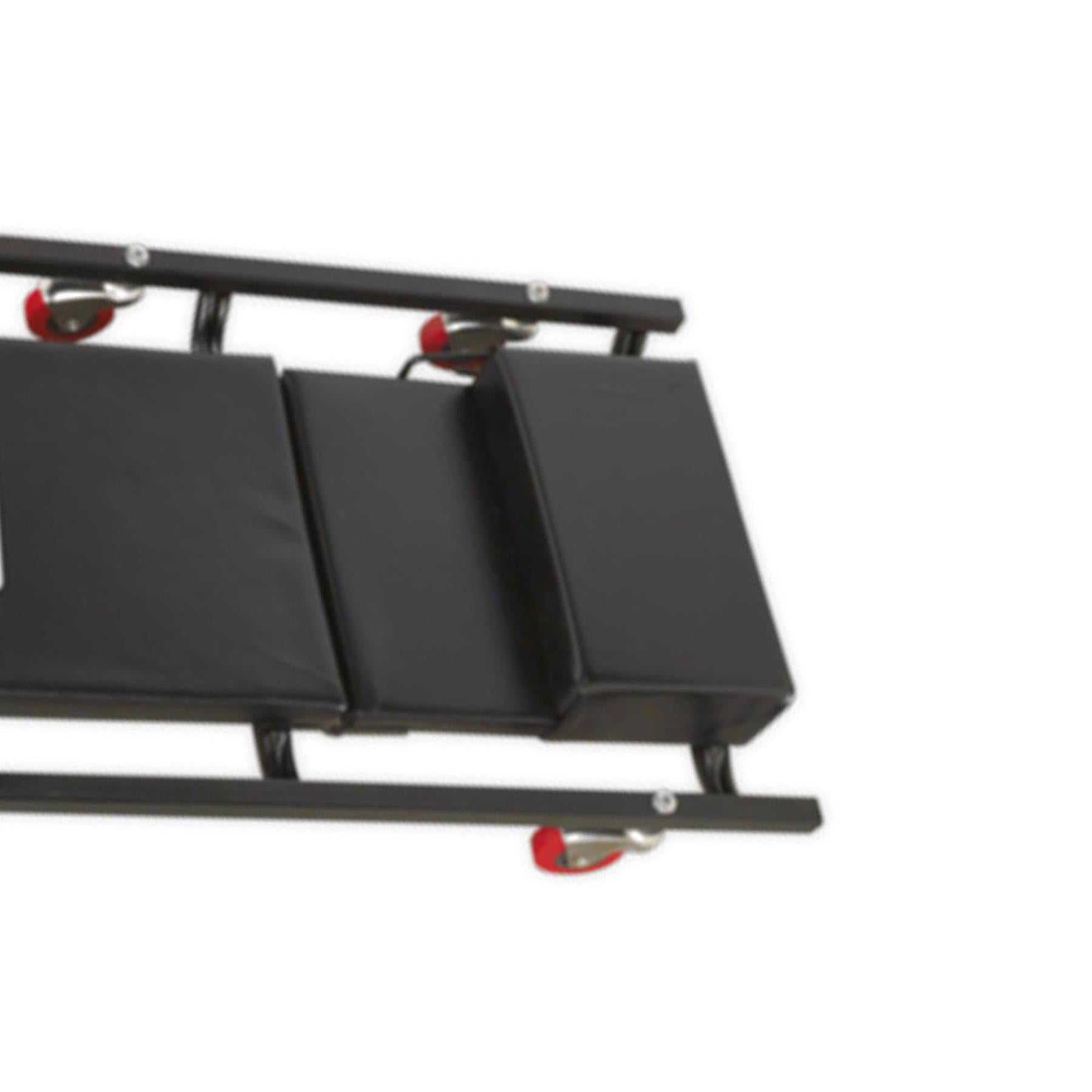 Sealey Creeper 40" with Steel Frame, 6 Wheels & Adjustable Headrest