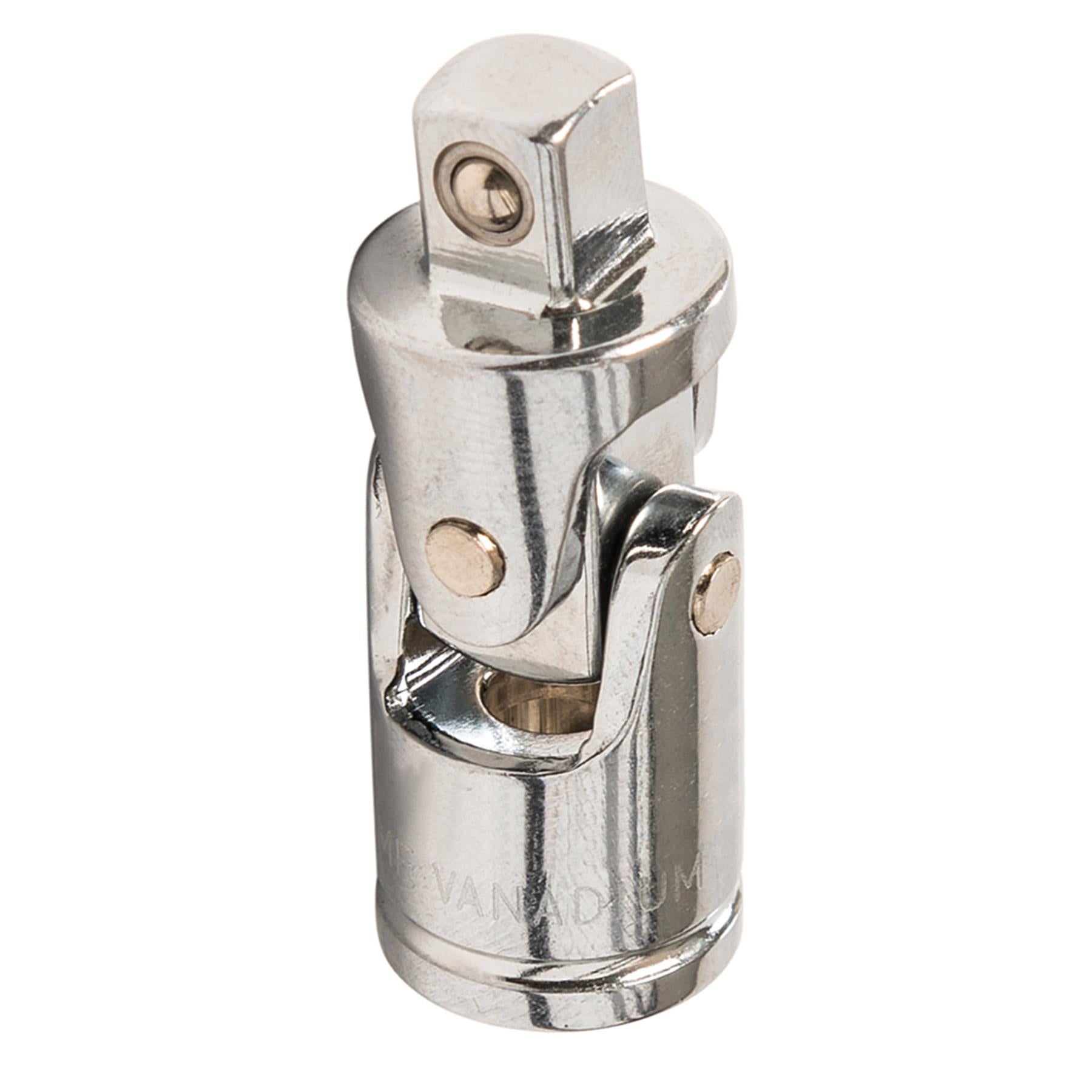 Universal Joint 1/4" Socket Adaptor Flexible Head Spring Loaded Ball