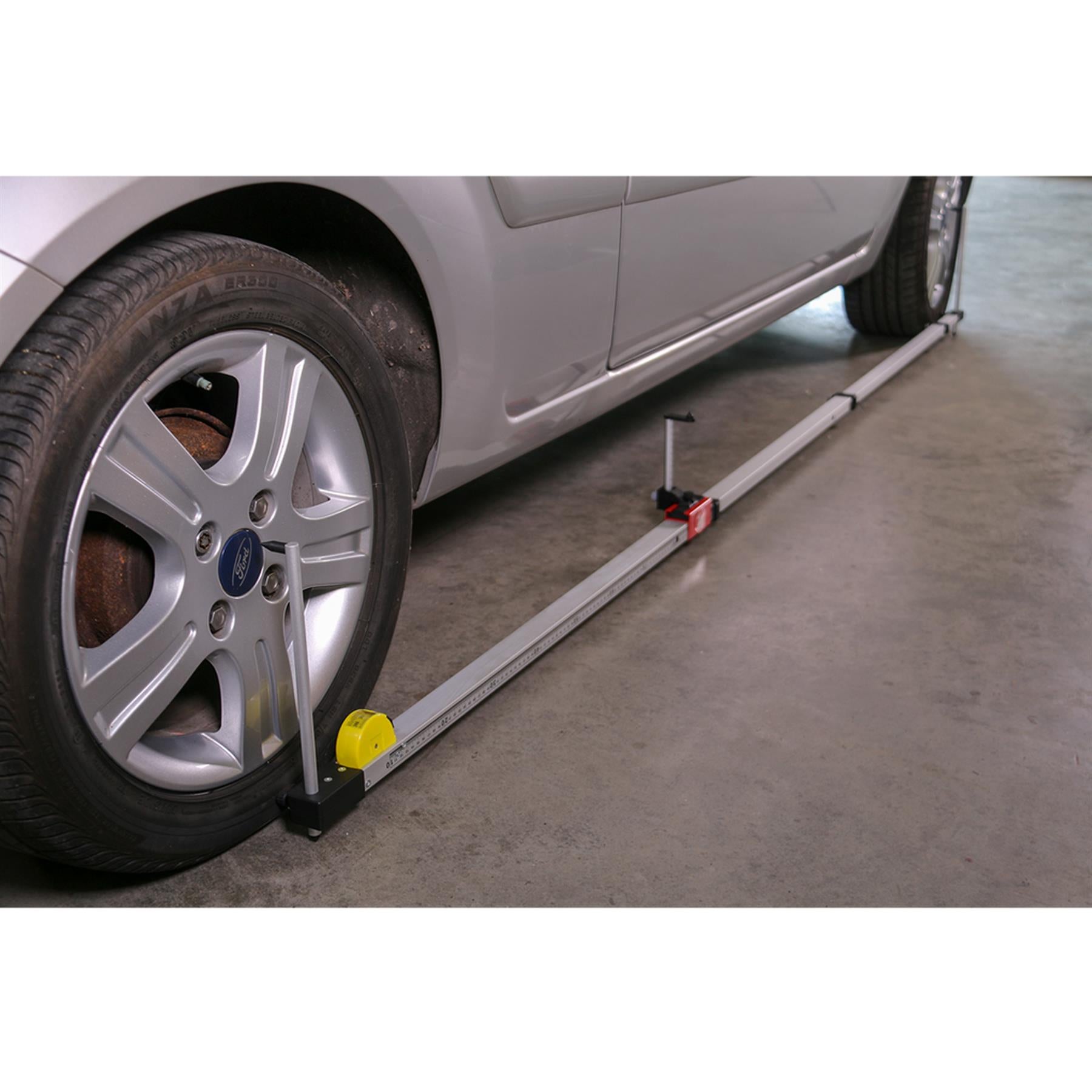 Sealey Tram Gauge Telescopic Three Fully Adjustable Probes - Aluminium