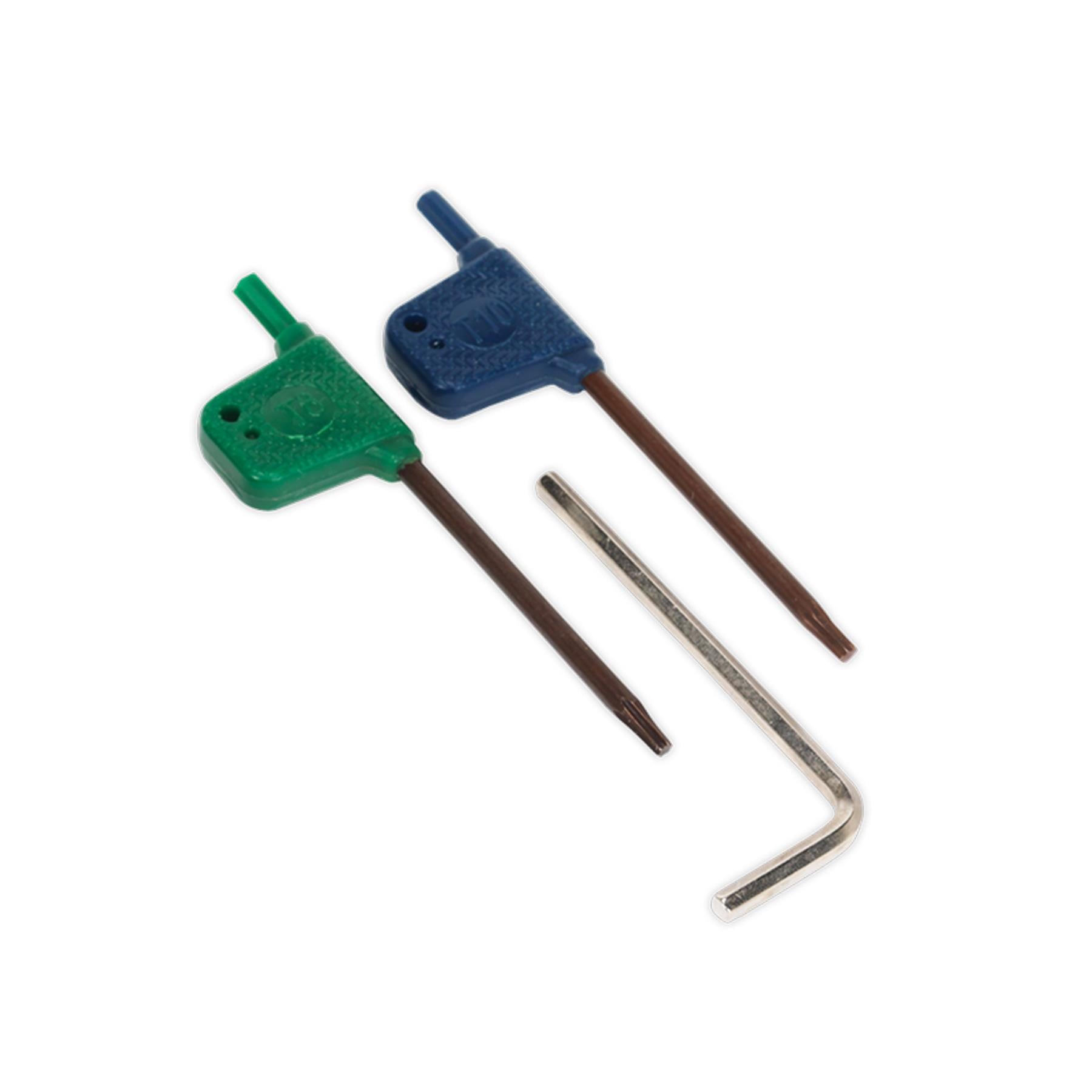 Sealey Indexable 8mm Lathe Turning Tool Set 7pc Profiling Parting Storage Box