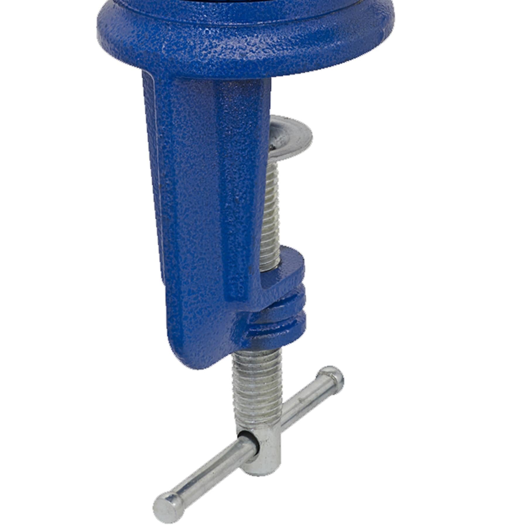 Sealey 50mm Swivel Base Baby Vice Model Making Bench Table Fix Clamp Small DIY